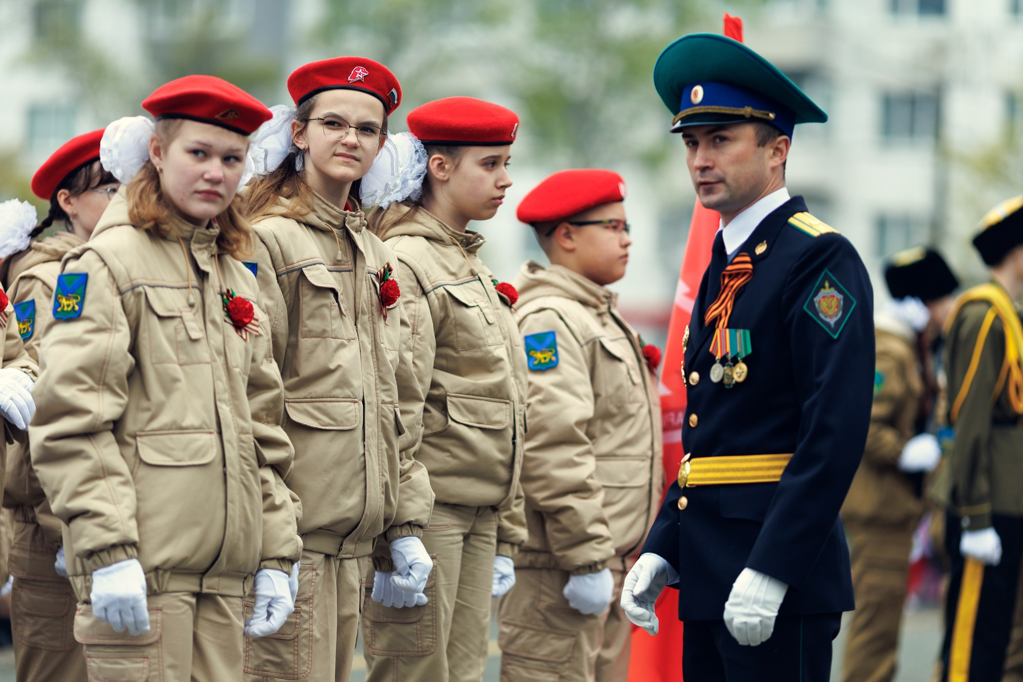 Празднование 80-летия победы над фашизмом. Славянка. Приморский край. Андрей Кровлин — фотограф в Славянке