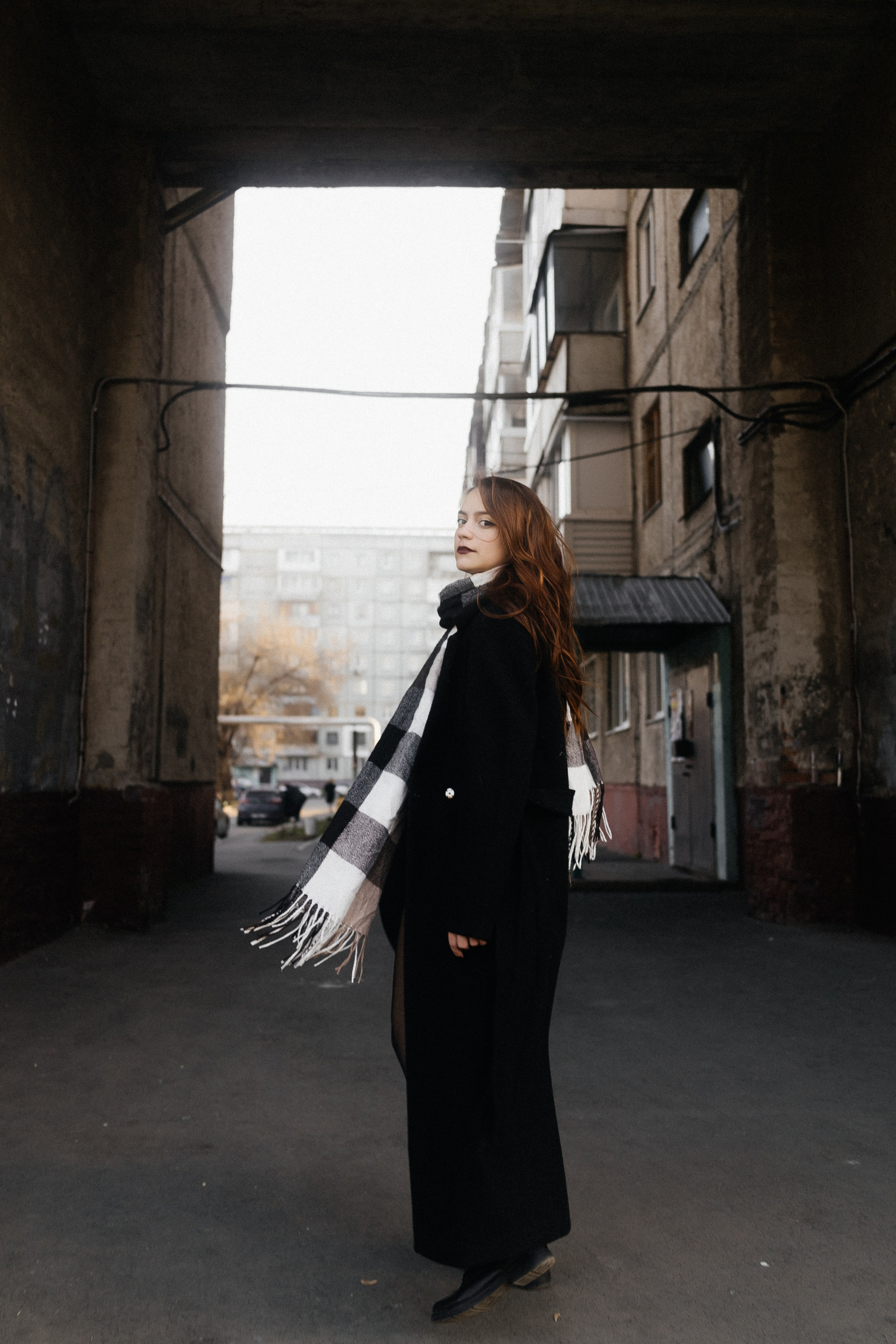 Портретная фотосессия в городе для Анастасии — фотопрогулка