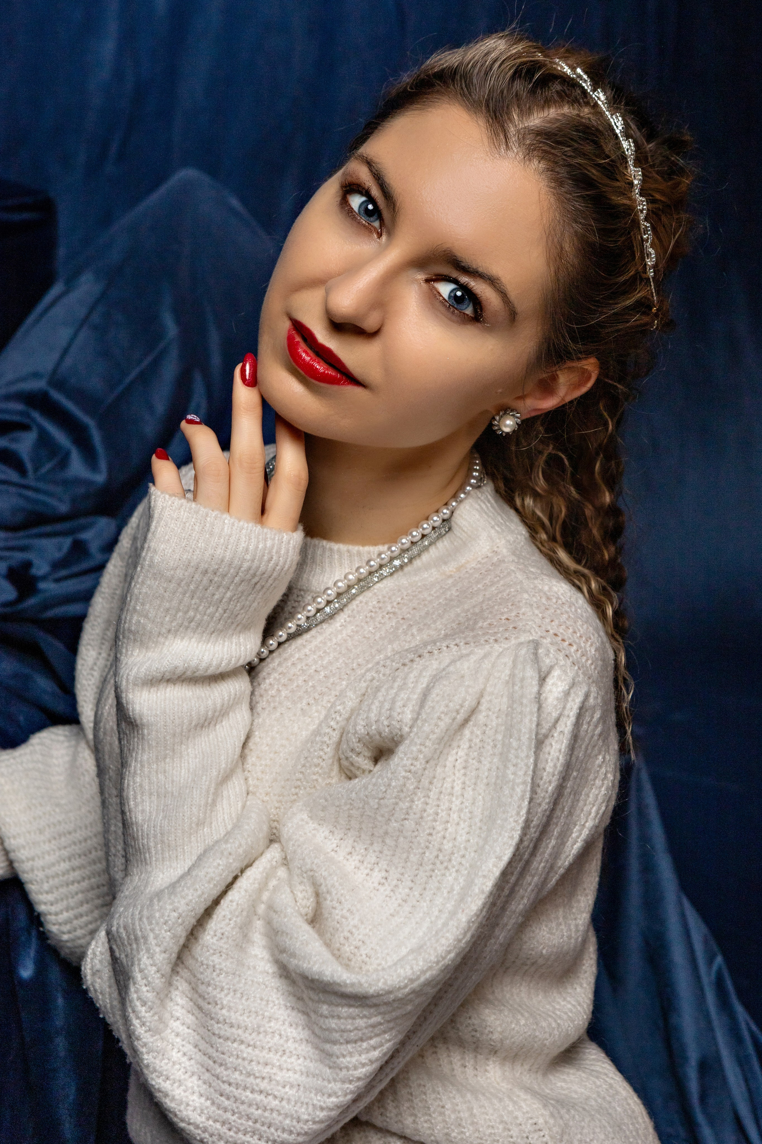 Новогодняя съёмка. Олеся Кунц. Фотограф