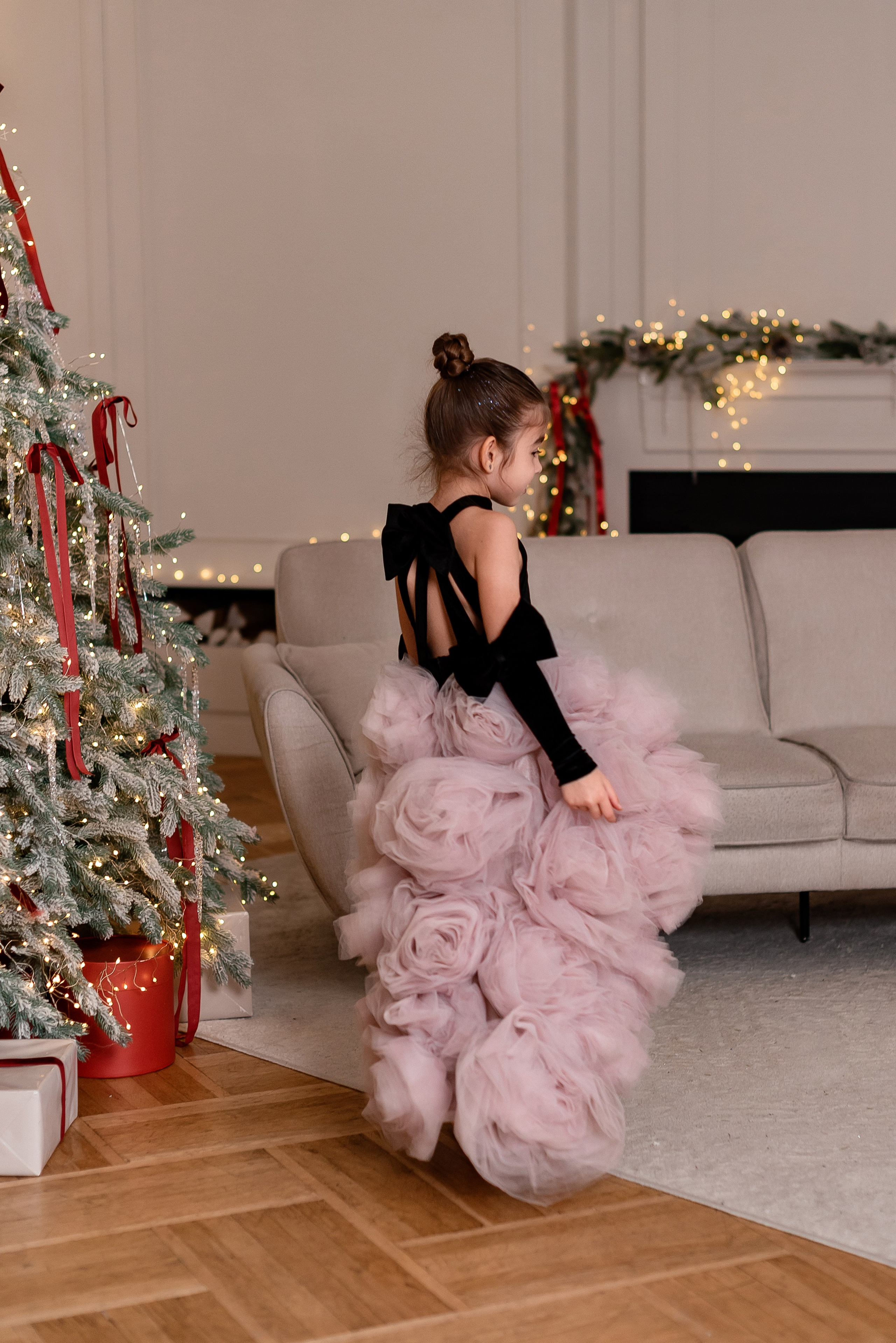 Юля и Варя Новогодняя. Фотограф Татьяна Иванчикова