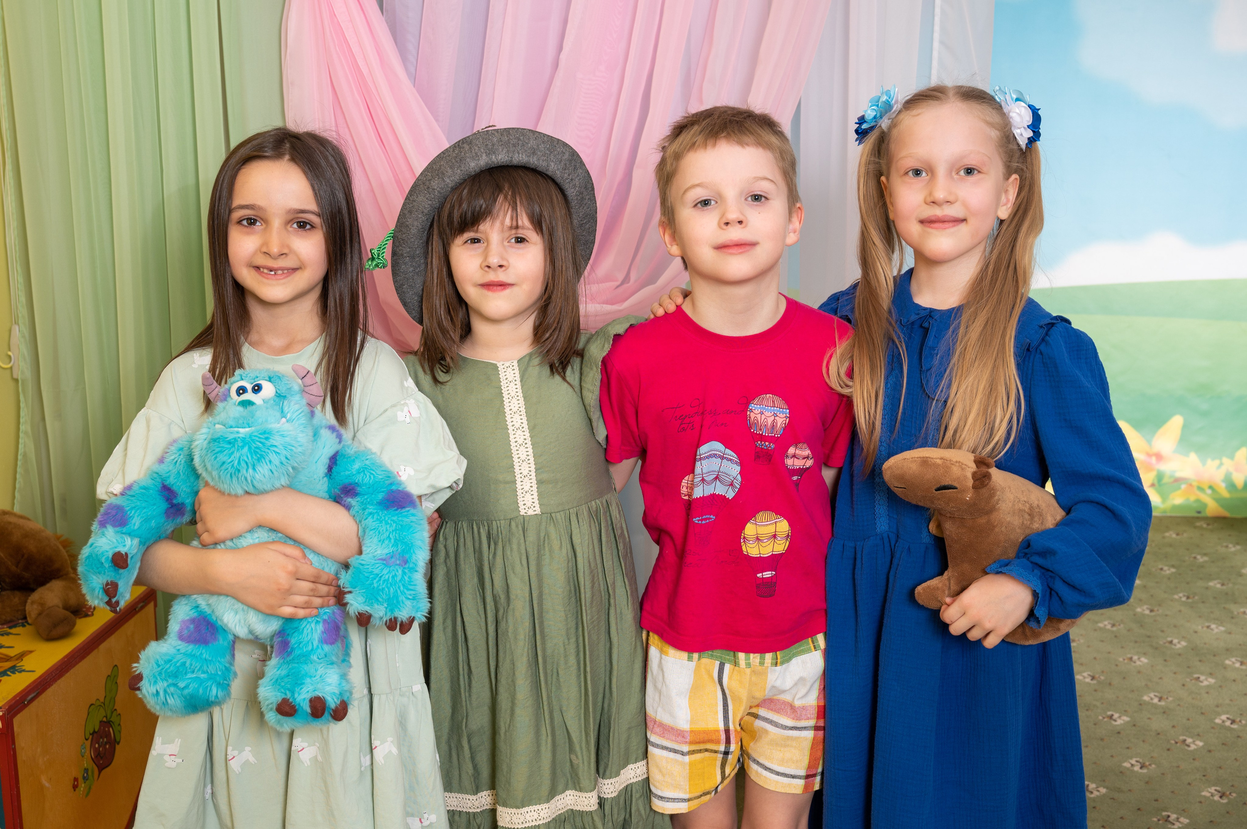 Выпускная группа. Семейный и детский фотограф в детских садах и школах