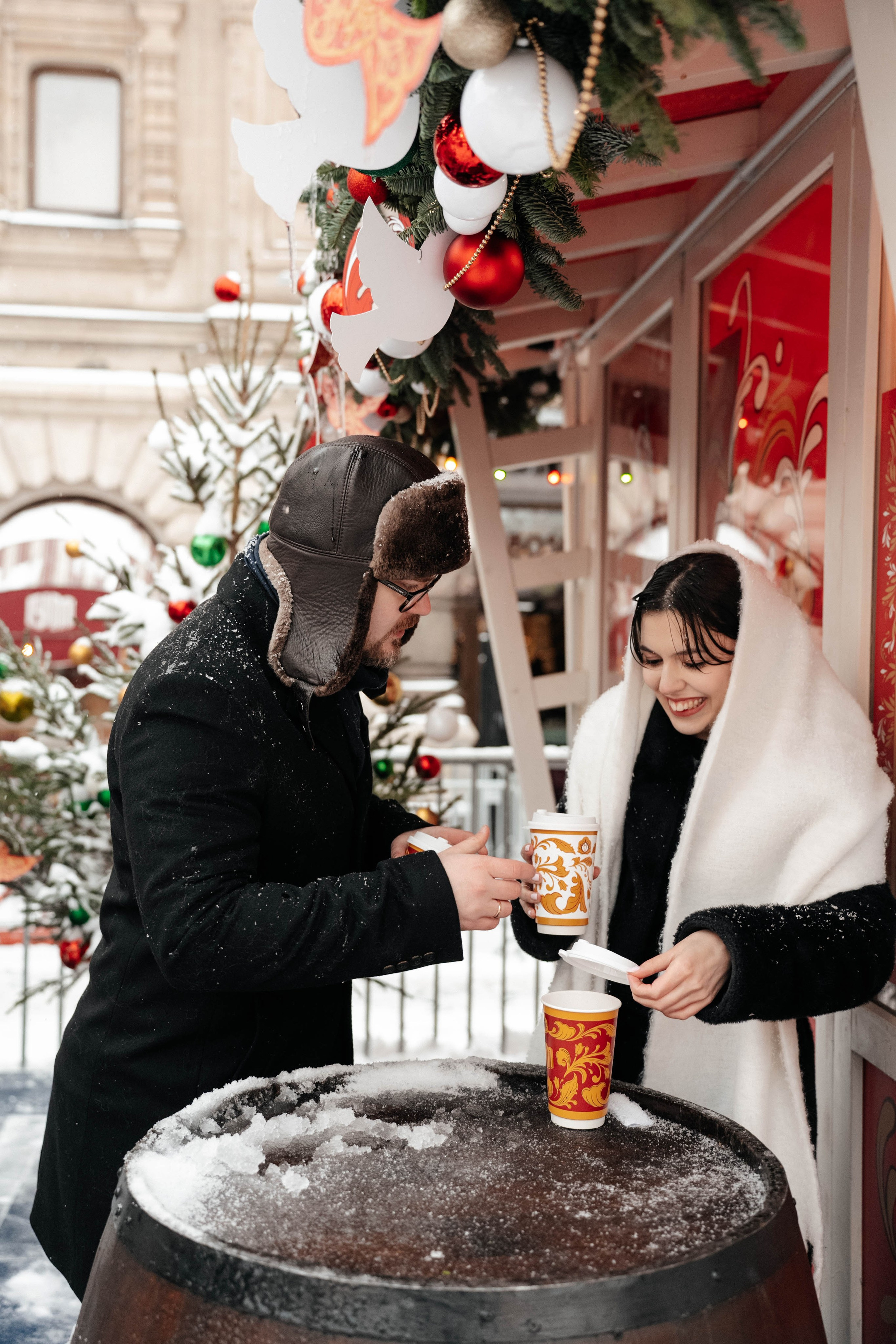 Прогулка на красной. Свадебный фотограф Москва Александра Аверкова