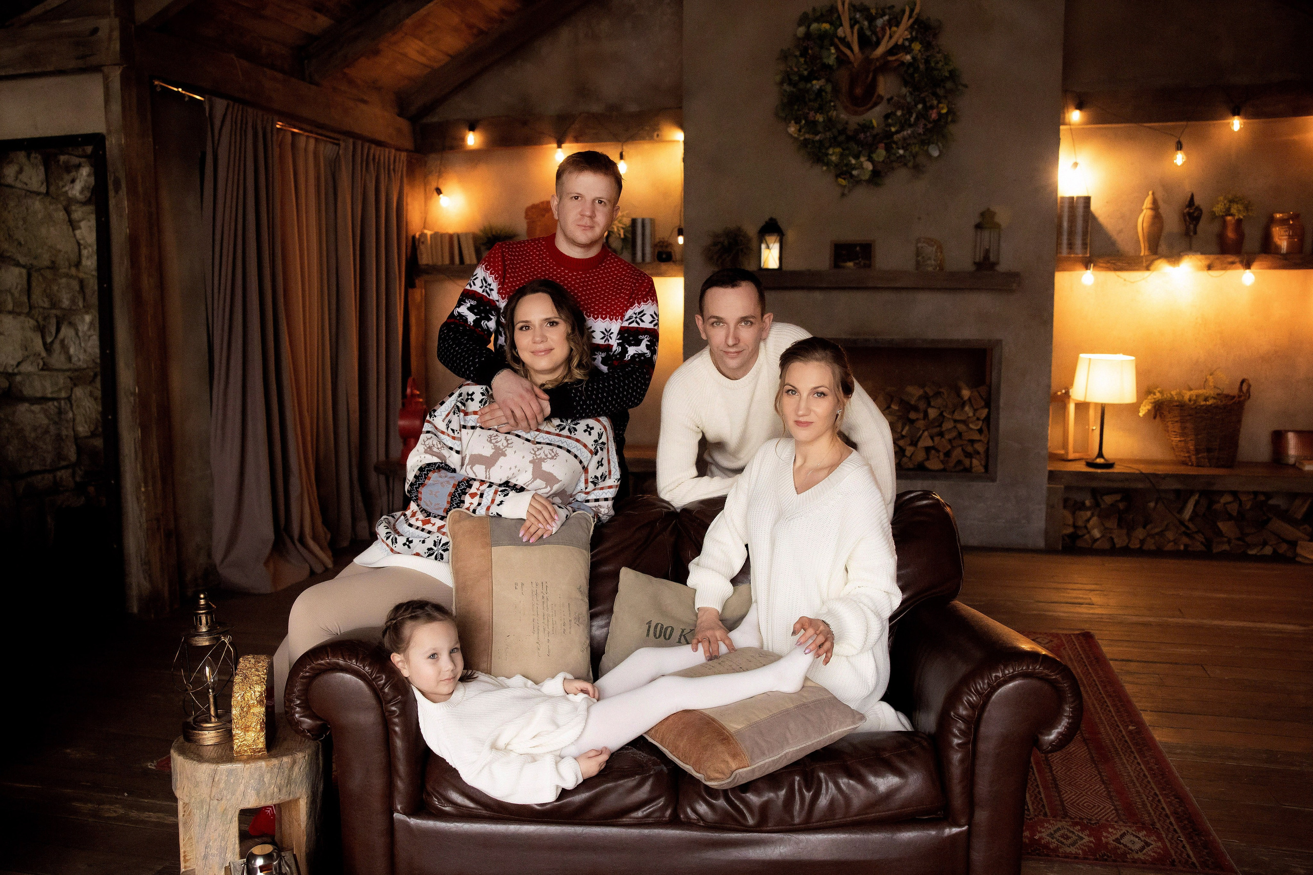 Семейная фотосессия для двух сестер Юлии и Натальи. Семейный фотограф в Москве