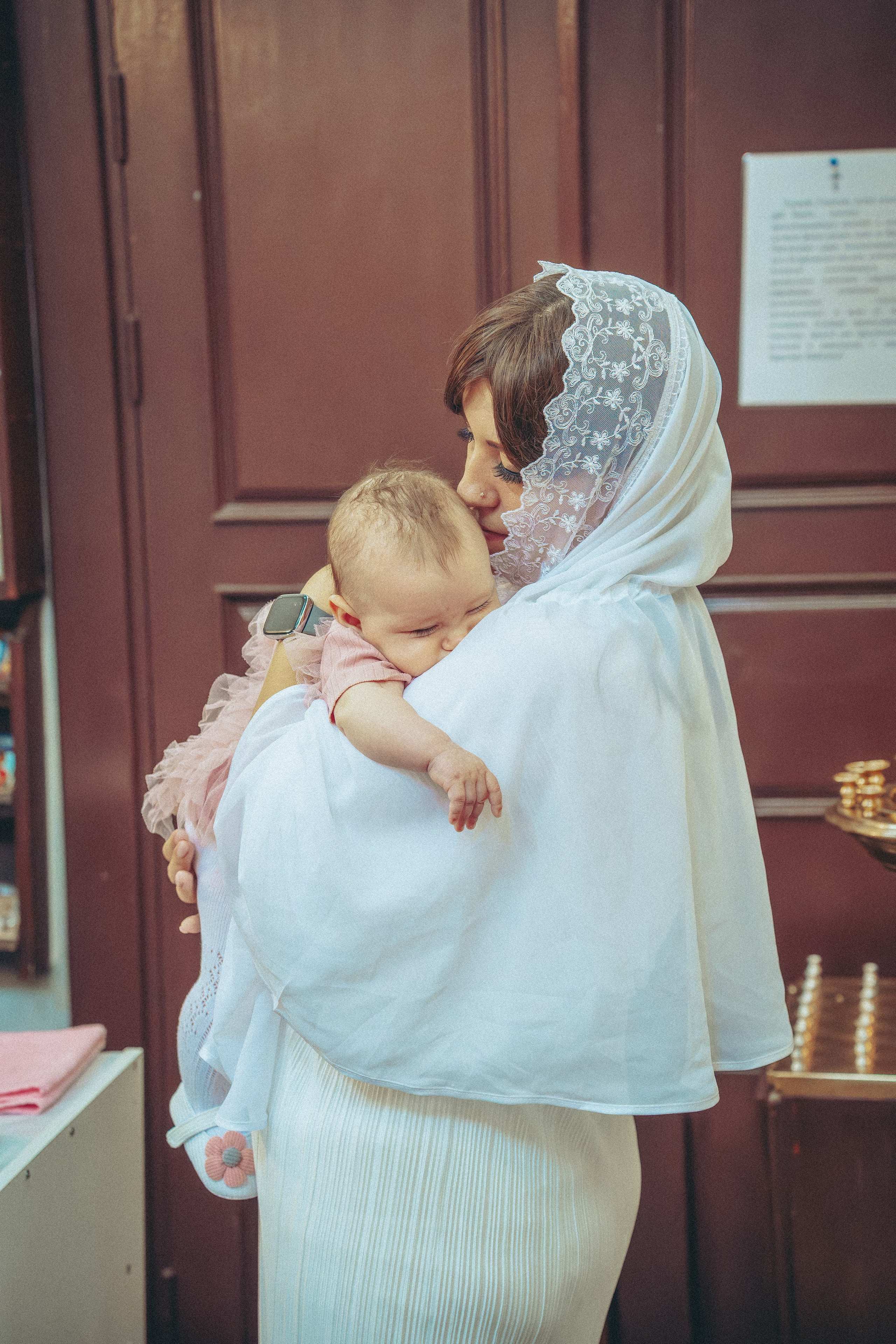 Крещение Анастасии в храме Михаила Тверского. Фотограф Евгений Егоров