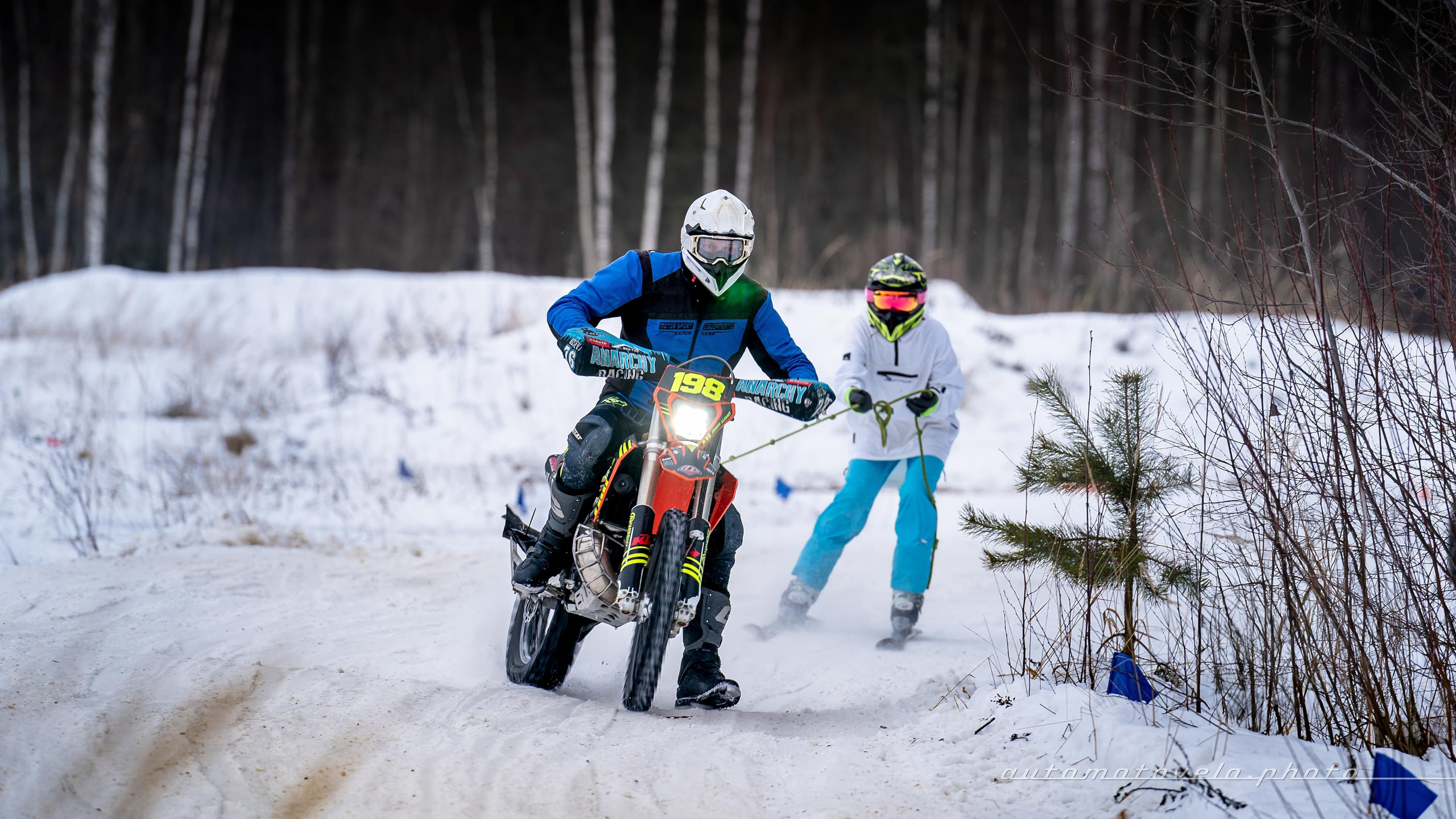 Скийоринг в Конаково 2024/25. 1 этап