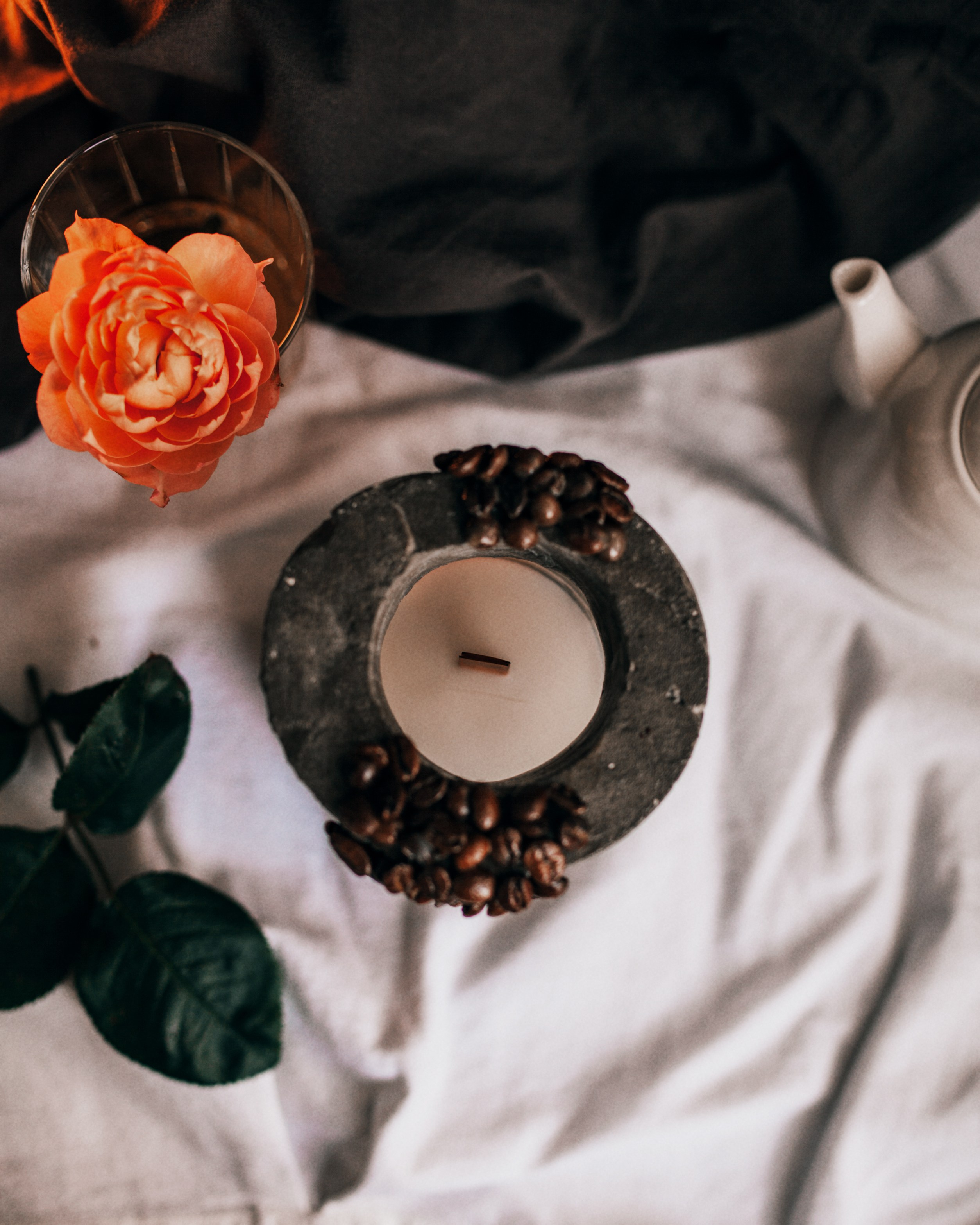 Свечи ручной работы. Контент фотограф в Симферополе и по Крыму Даша Пац