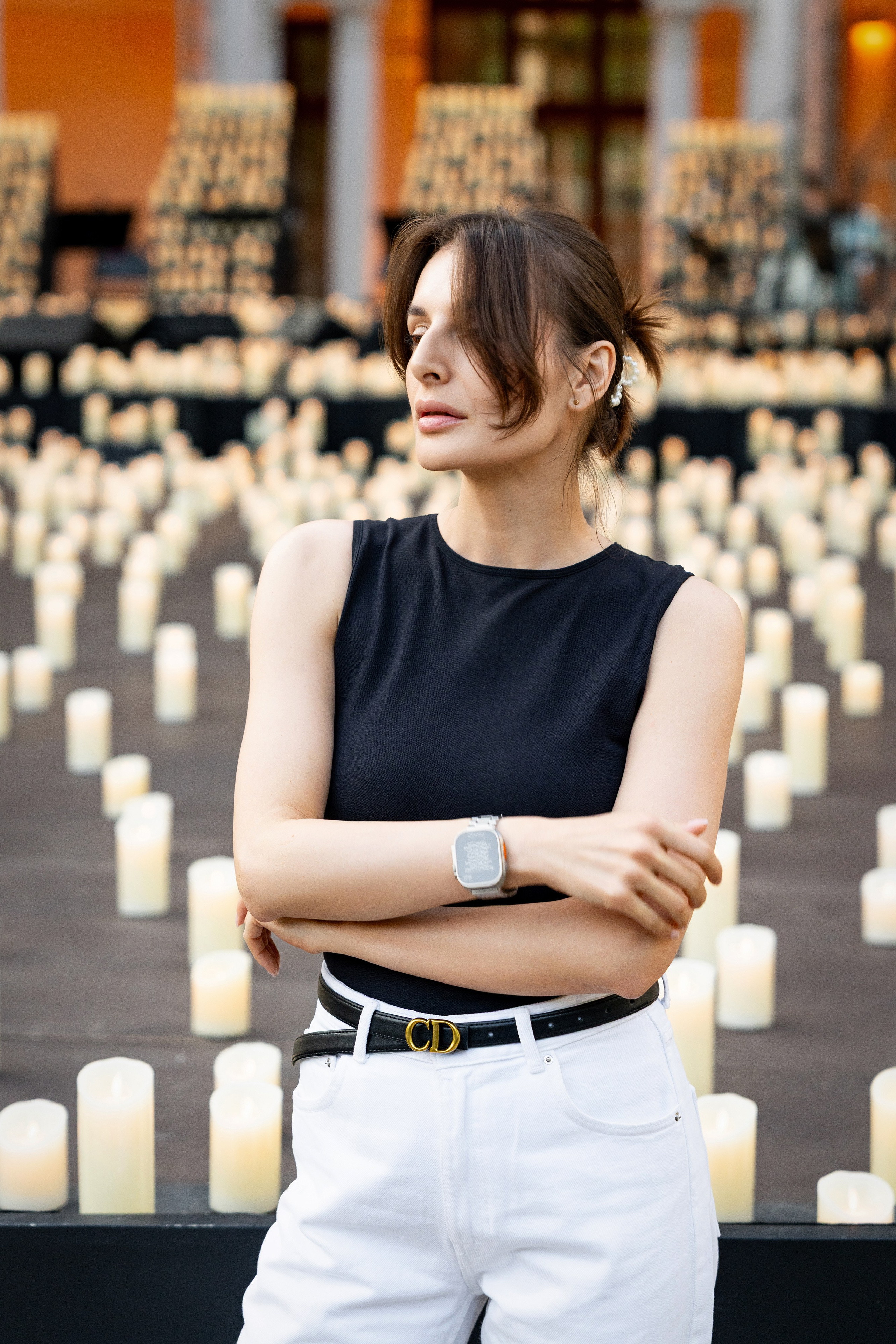 Симфонический оркестр Lumisfera при свечах. Фотограф Никита Комаров