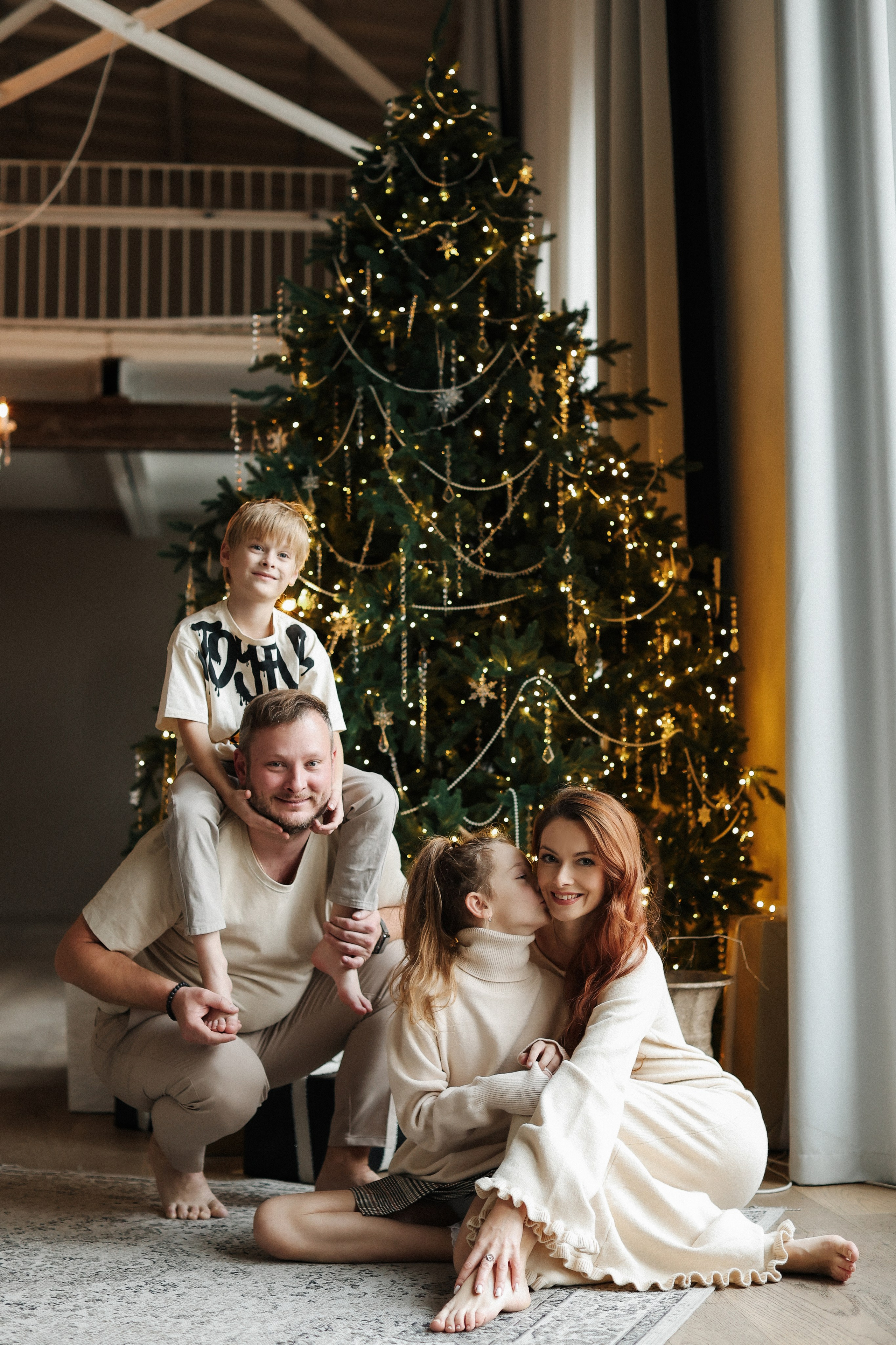 Новый год в кругу семьи. Семейный и lovestory фотограф в Москве Светлана Коняхина