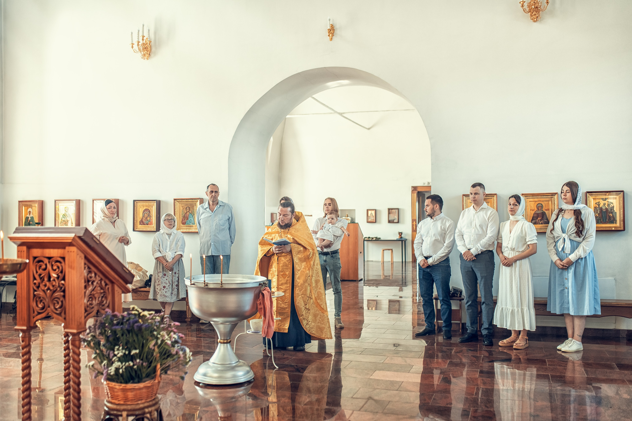 Церковь Николая Чудотворца с. Каменки. Екатерина Крапивина фотограф церковных Таинств в Нижний Новгороде