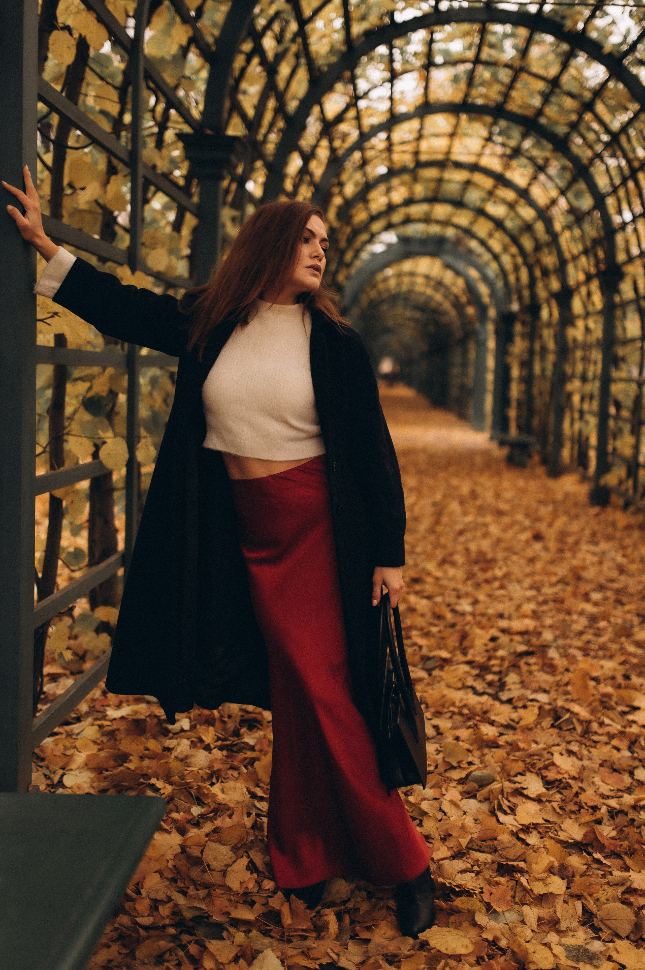 Осенняя индивидуальная фотопрогулка летний сад. Фотограф ПИТЕР СПБ Надежда Баранова