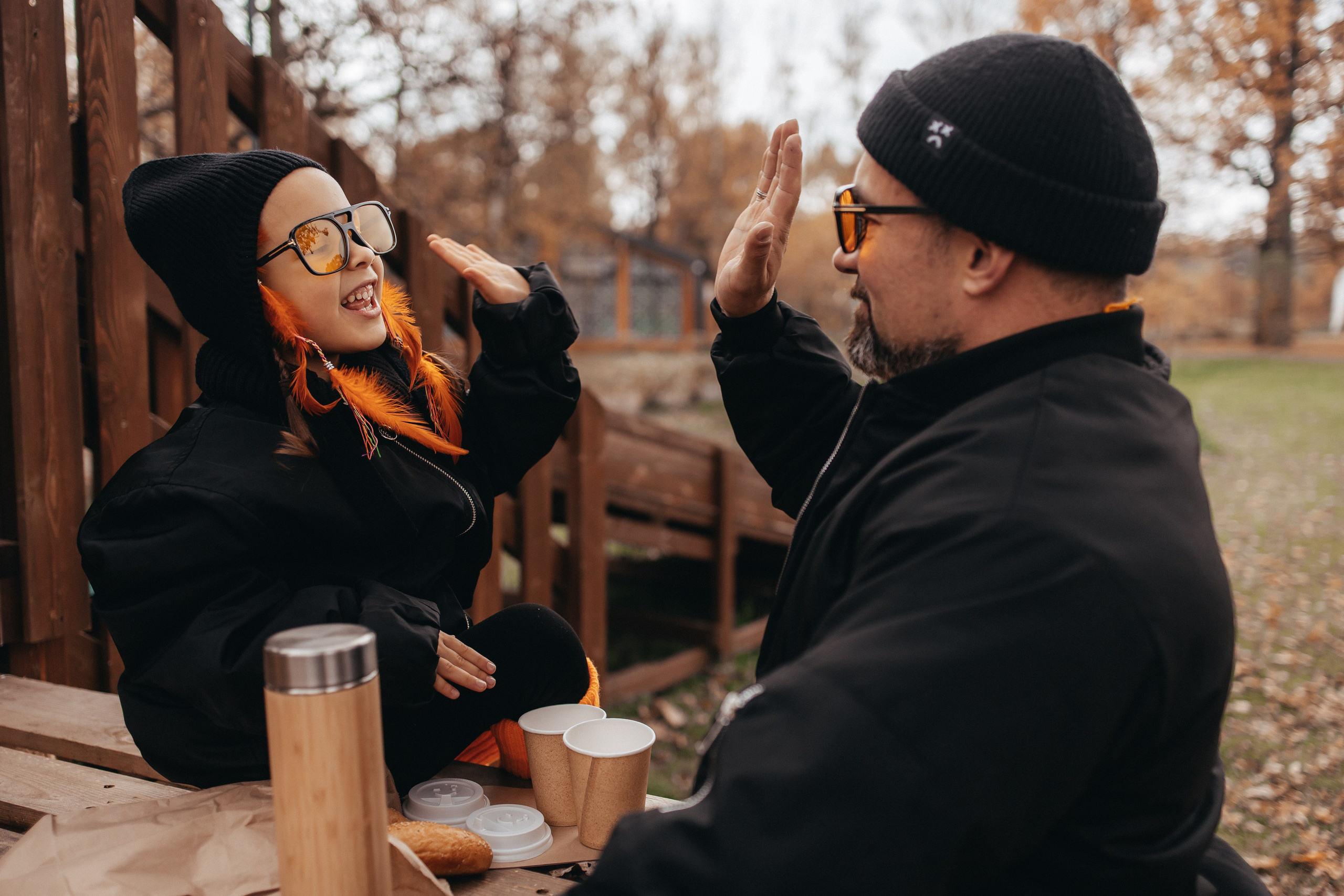 Осенняя фотосессия в парке. Семейный фотограф в Москве, Щелково, Фрязино _ Виктория Степанова