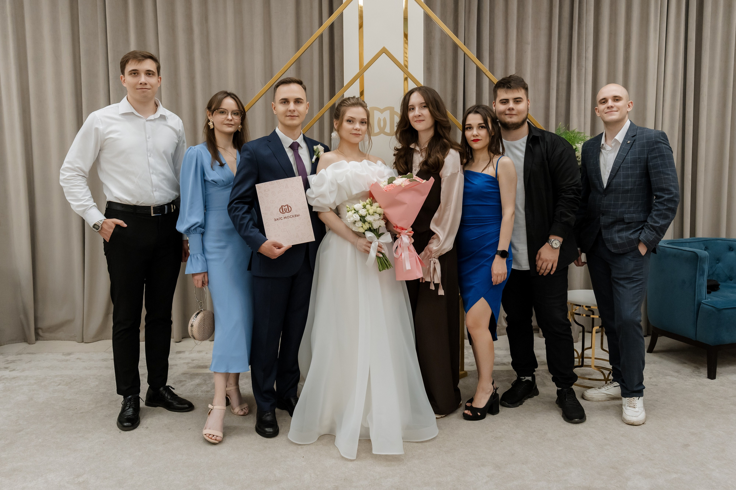 Свадьба Насти и Миши. Свадебный фотограф в Москве Яна Деньгина