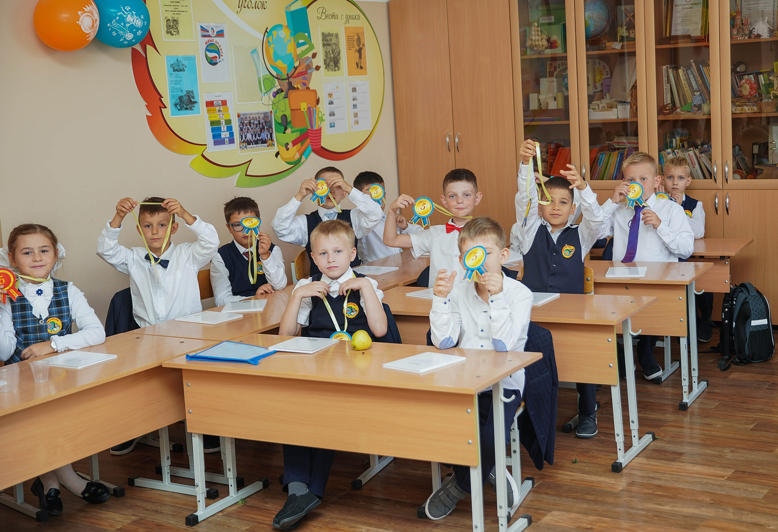 Праздник в классе. Семейный и детский фотограф в Нижнем Новгороде