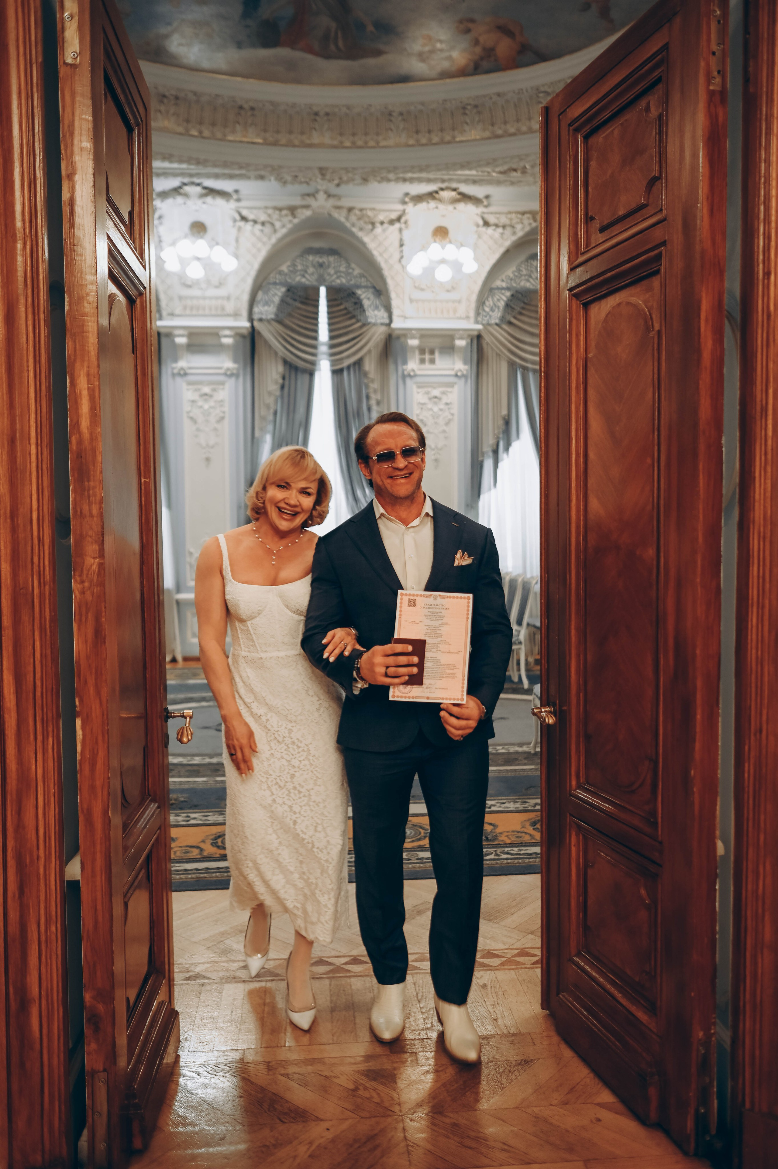 Роспись в ЗАГСе. Евгения и Дмитрий. Семейный и свадебный фотограф в Санкт-Петербурге Яна