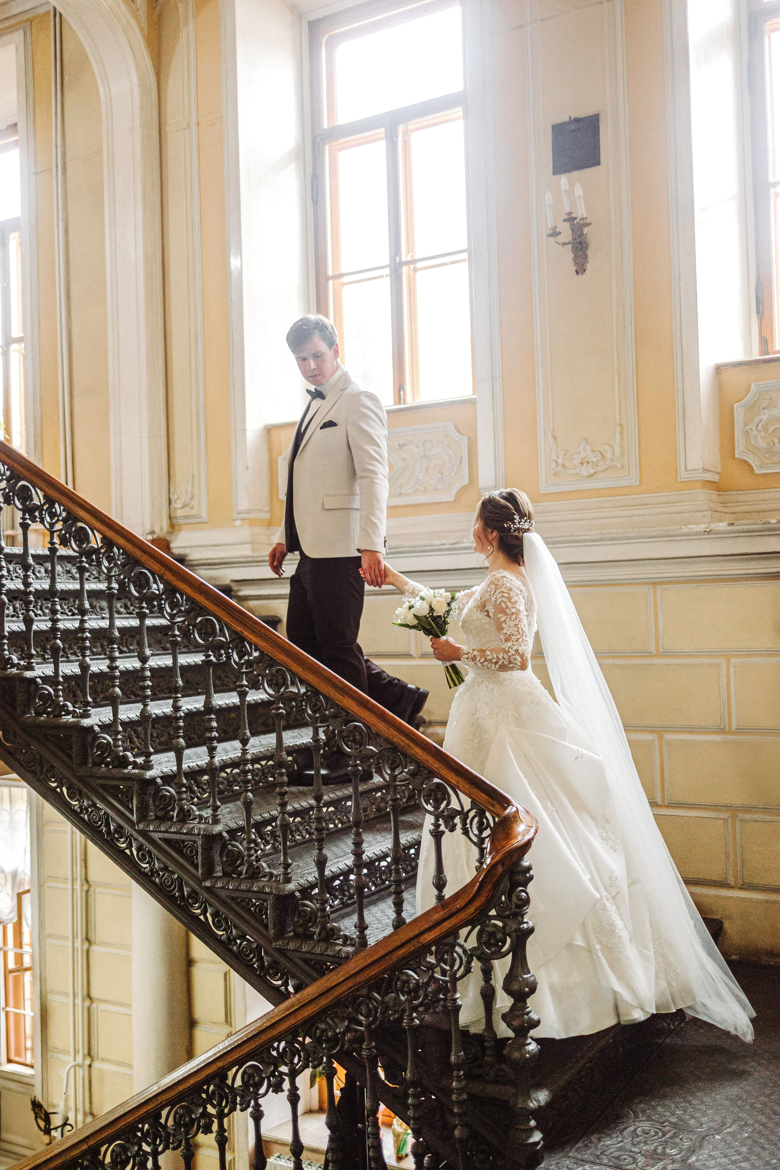 Библиотека имени Пушкина. Свадебный фотограф Маргарита Глумскова