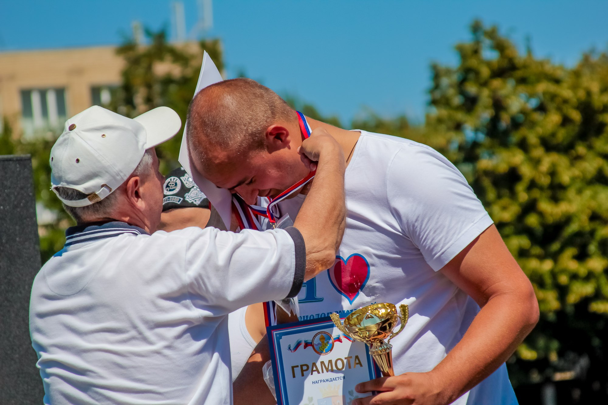 День Физкульт. Максим Матвийченко и Виктория Басова профессионалы своего дела