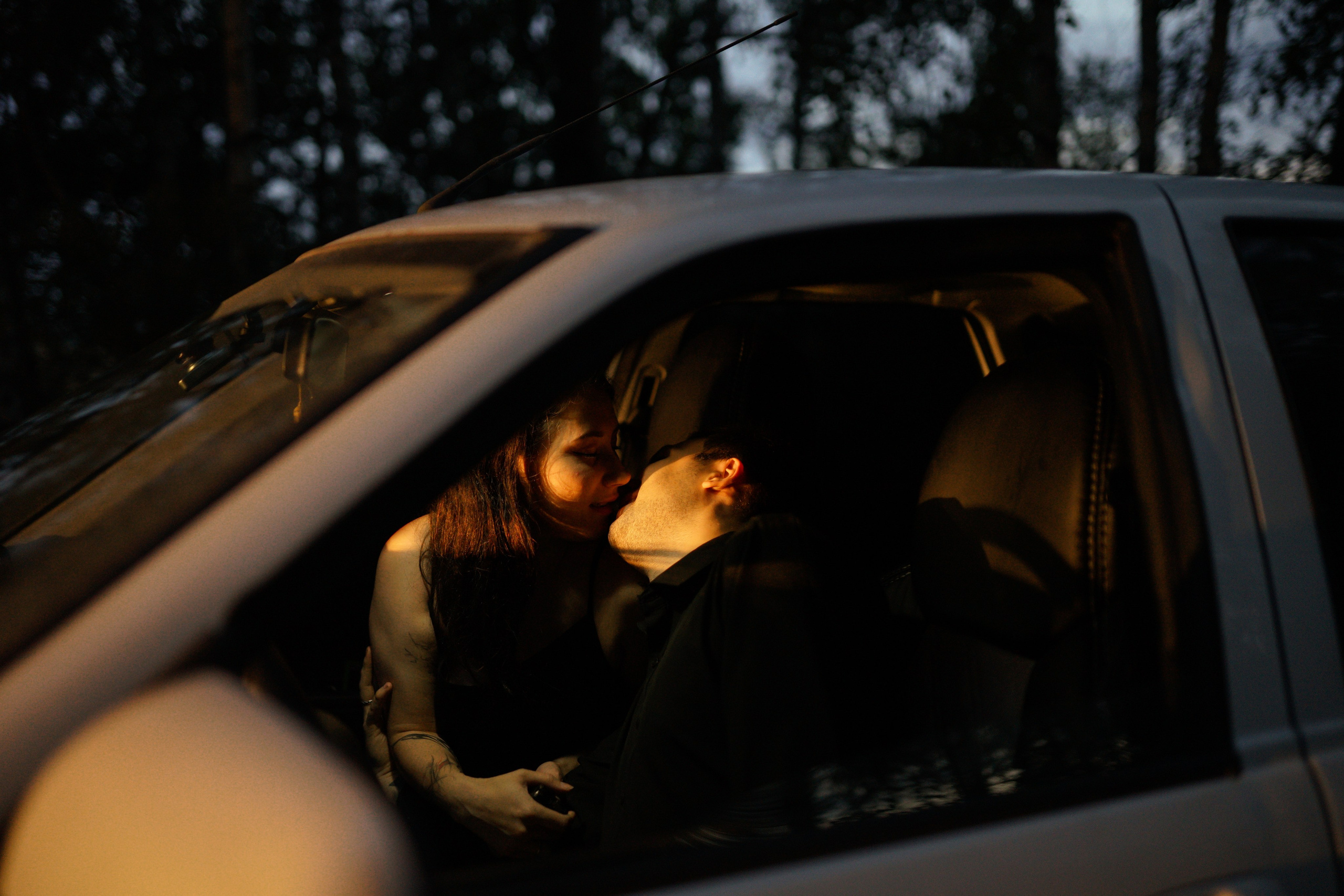 Поздний закат