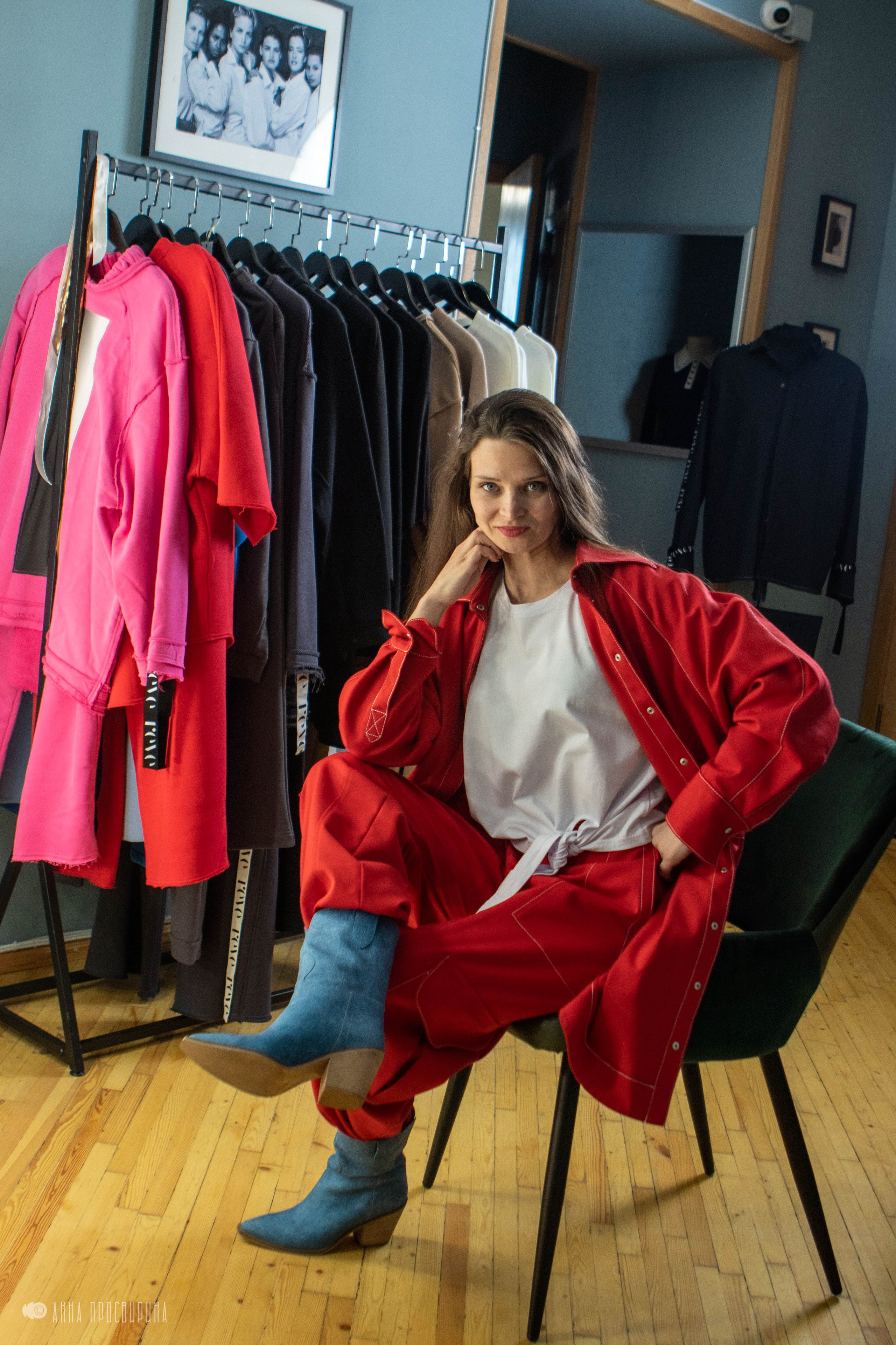 Контент-съемка в шоу-руме REVE. Ваш фотограф в Санкт-Петербурге Анна Просвирина