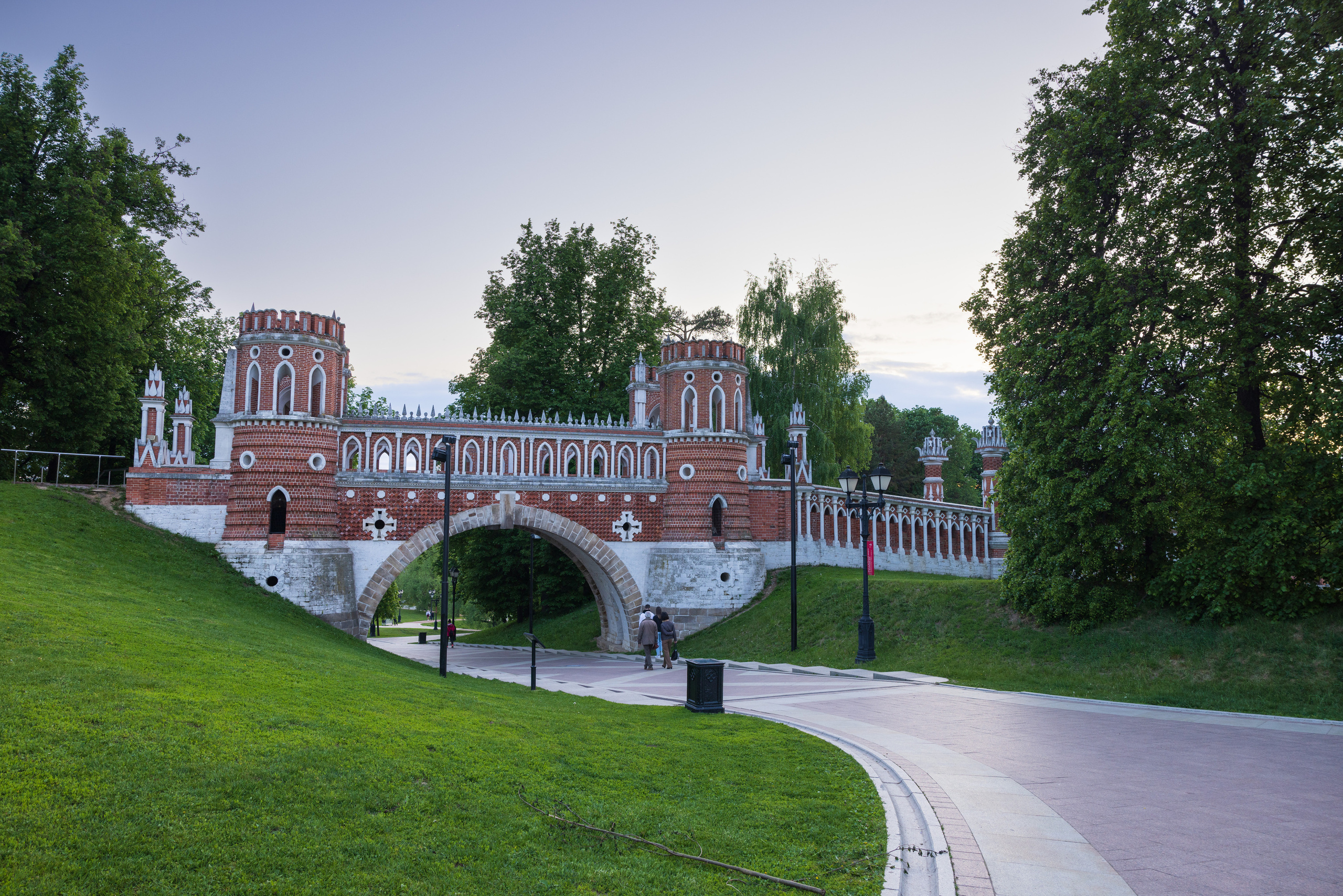 Фигурный мост в музее-заповеднике Царицыно, г. Москва