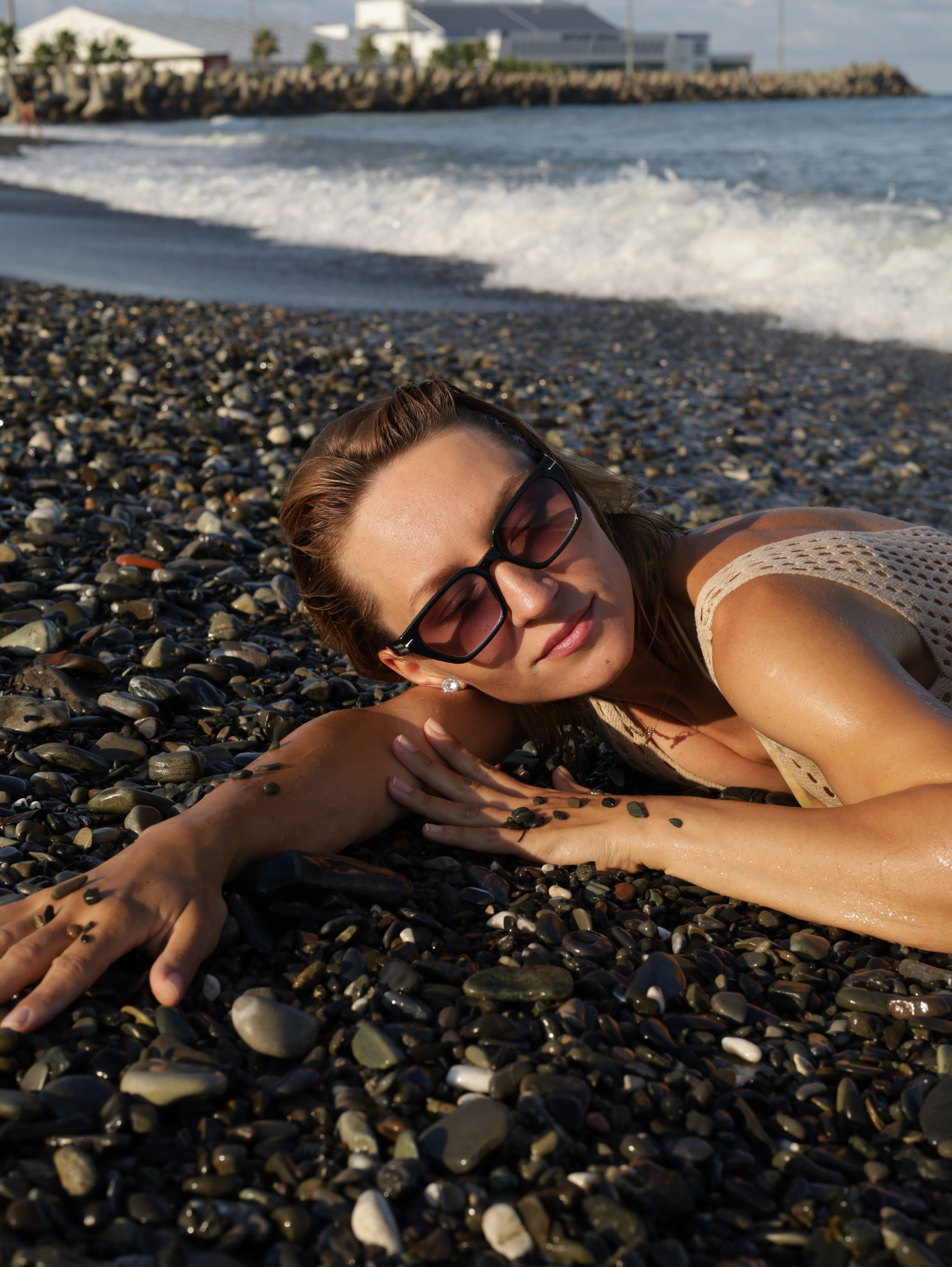 Пляжная фотосессия для Татьяны. Фотограф  Москва&Сочи Лазарева Вита