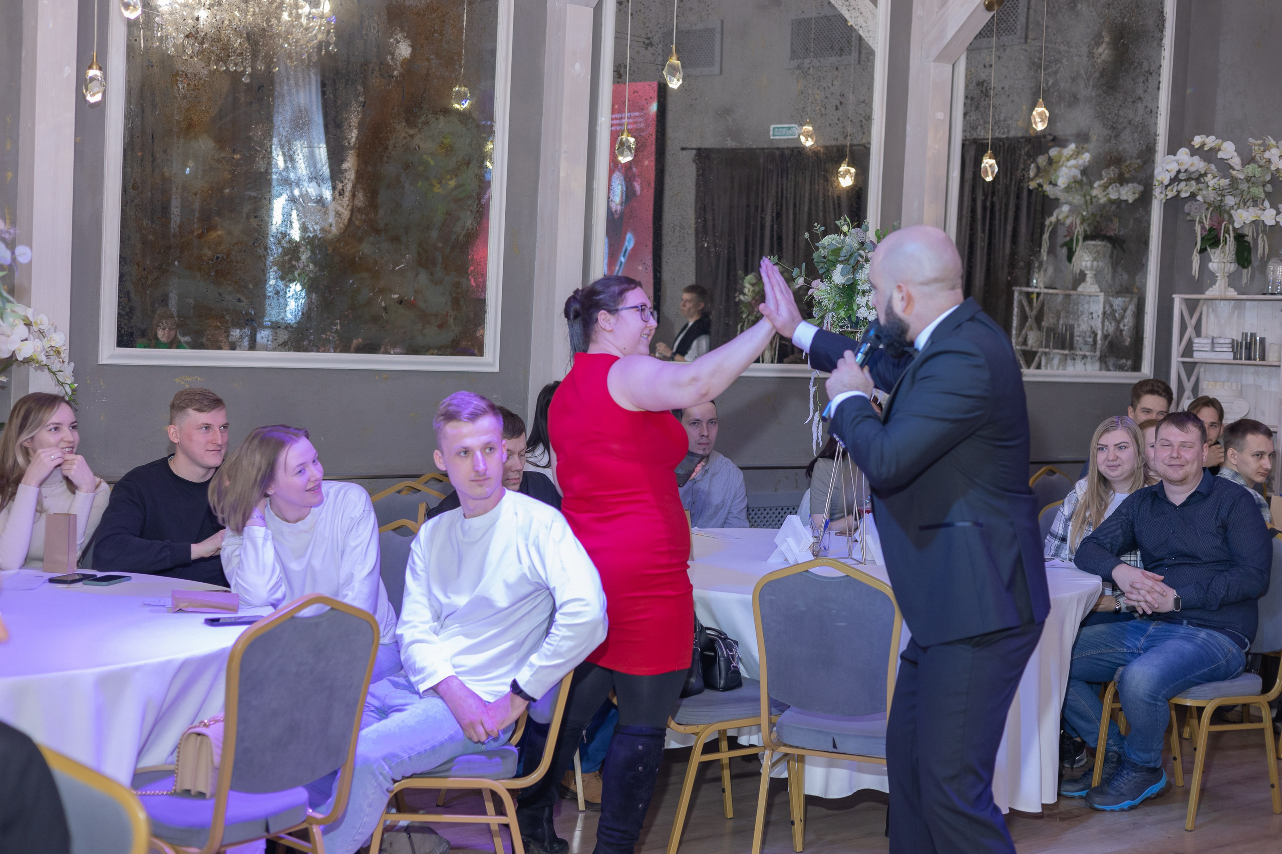 Свадебное чаепитие для молодоженов