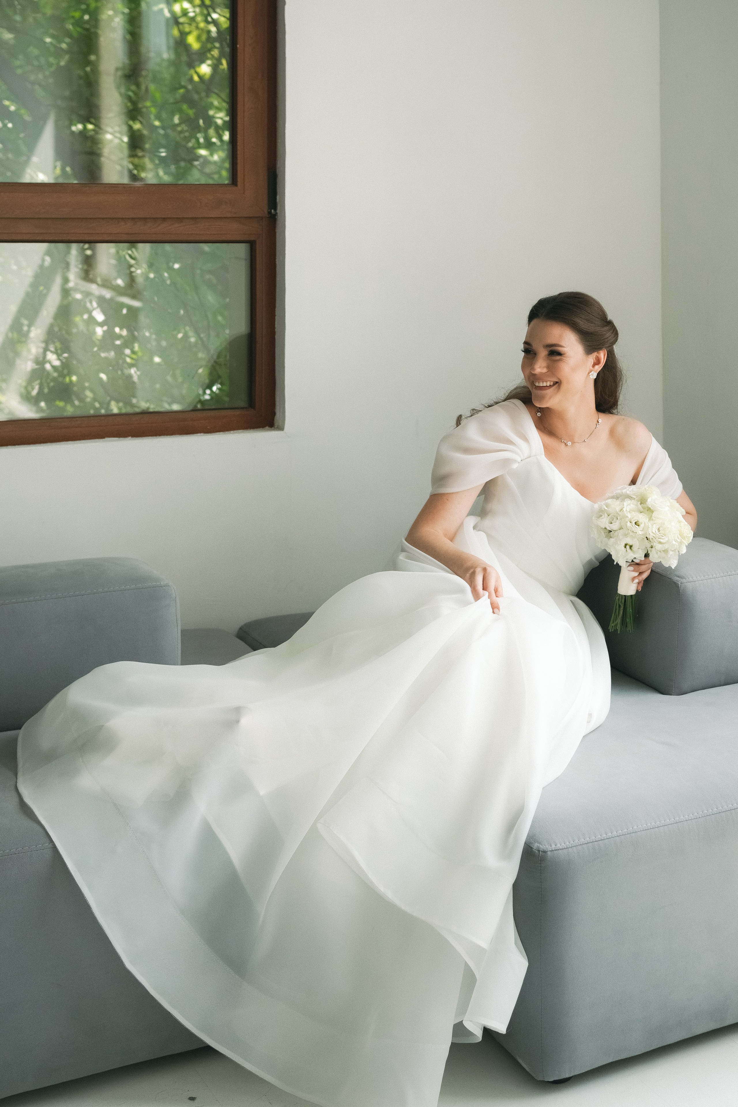 Свадебная история в студии. Свадебный и семейный фотограф Афанасьева Анна в Кисловодске