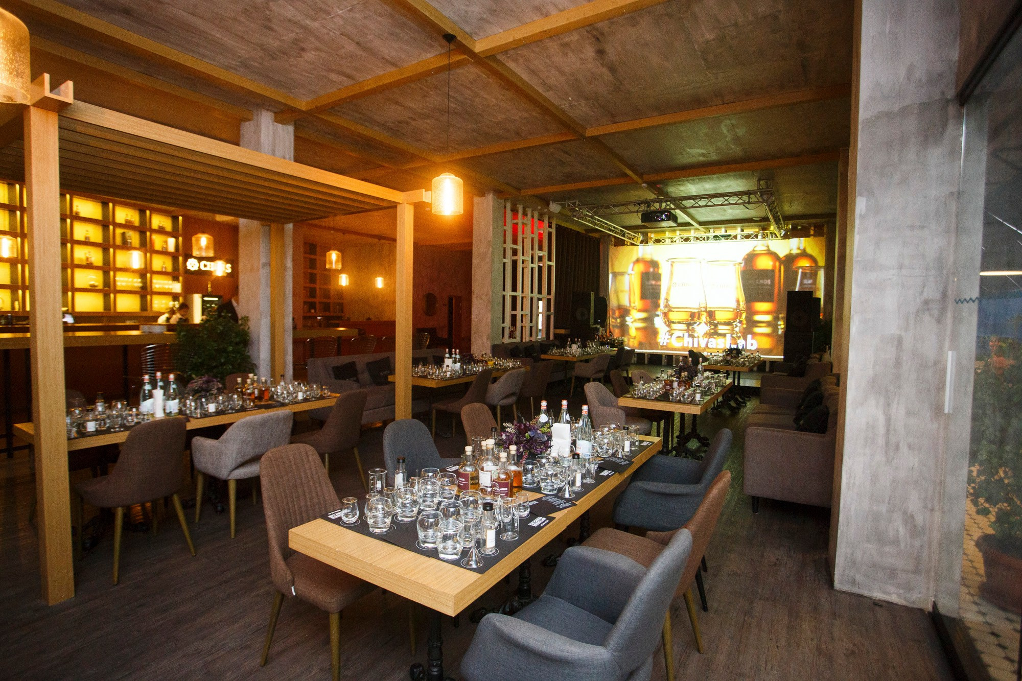 Dinner Chivas. Reportage and staged photographer Natalia Sannikova