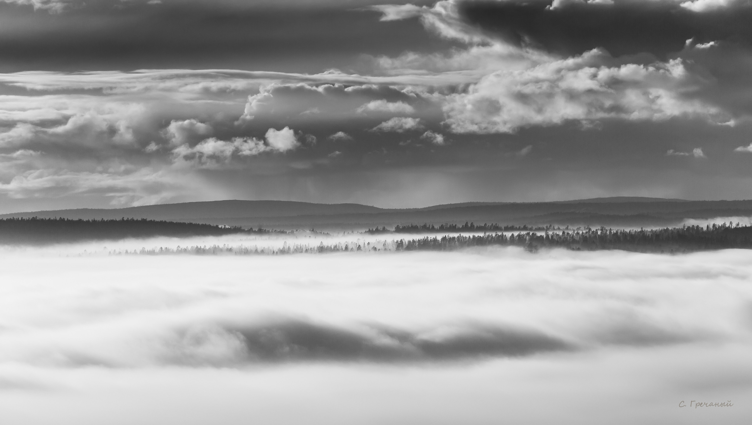 Тундра Лес и Сопки. Пейзажи Крайнего Севера. Баренцево море, Рыбачий, Средний, Немецкий