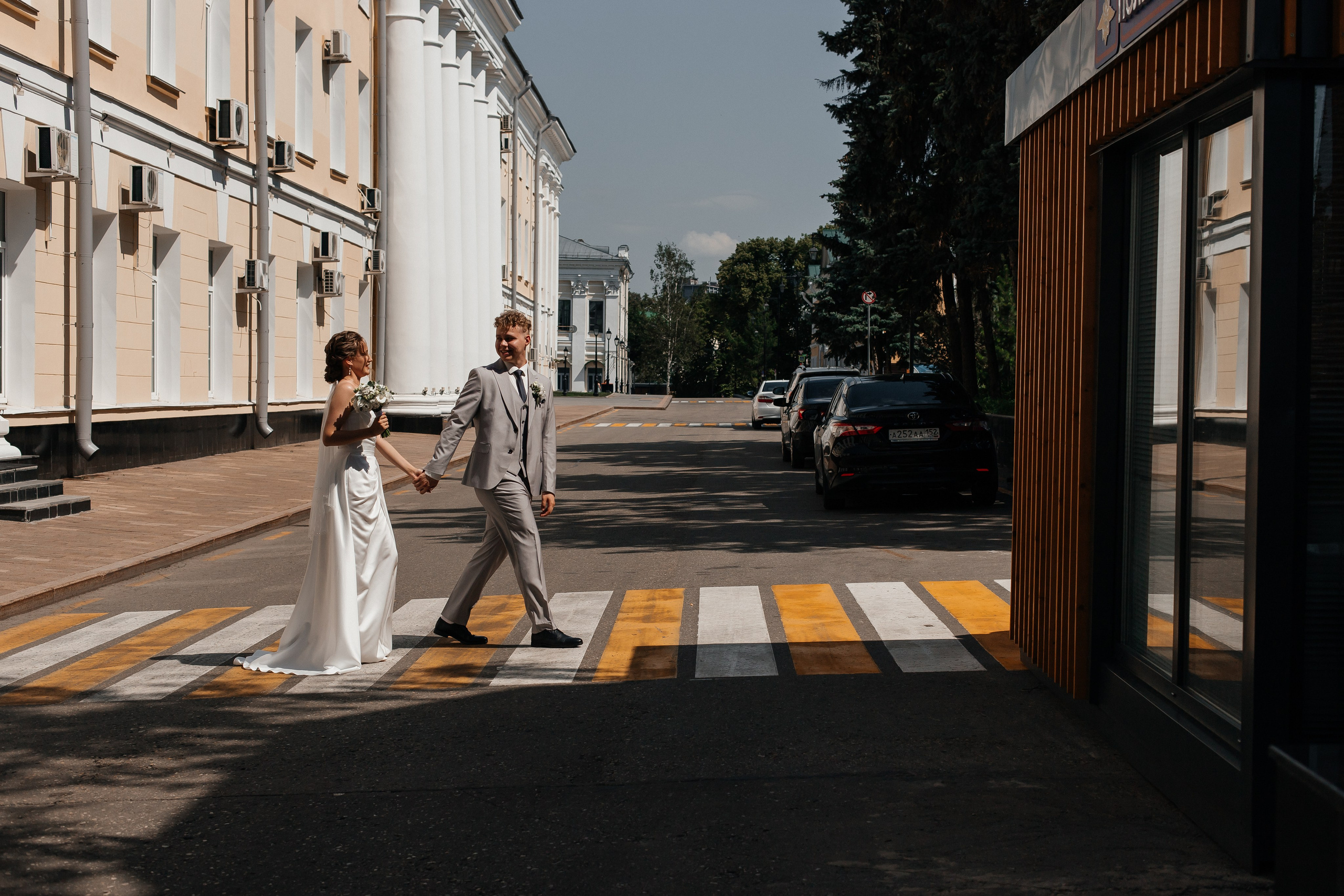 Марина и Роман (регистрация, прогулка). Свадебный и семейный фотограф в Нижнем Новгороде Екатерина Наймарк