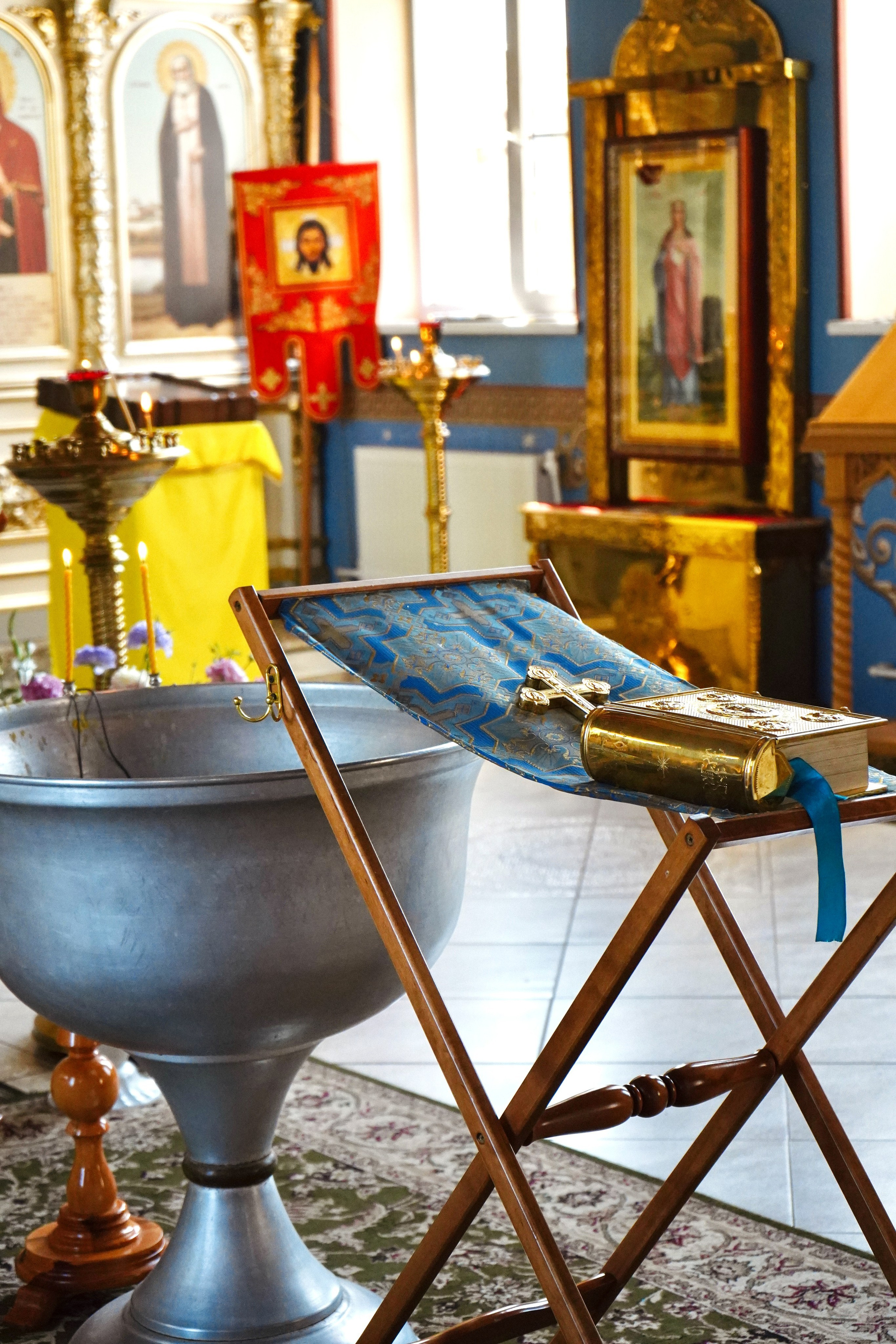 Таинство крещения Аксиньи