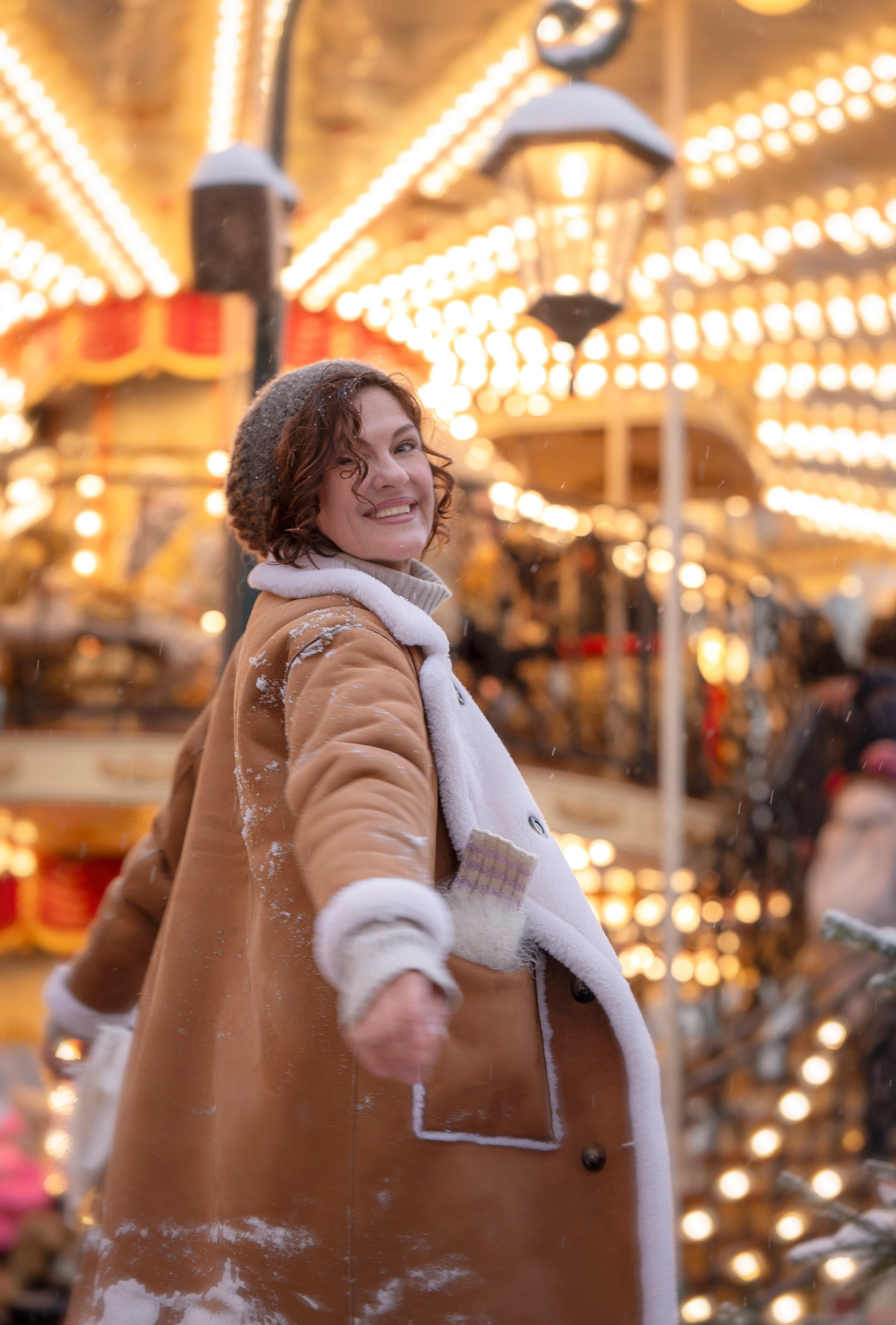 Новогодняя прогулка по Москве. Детский и семейный фотограф