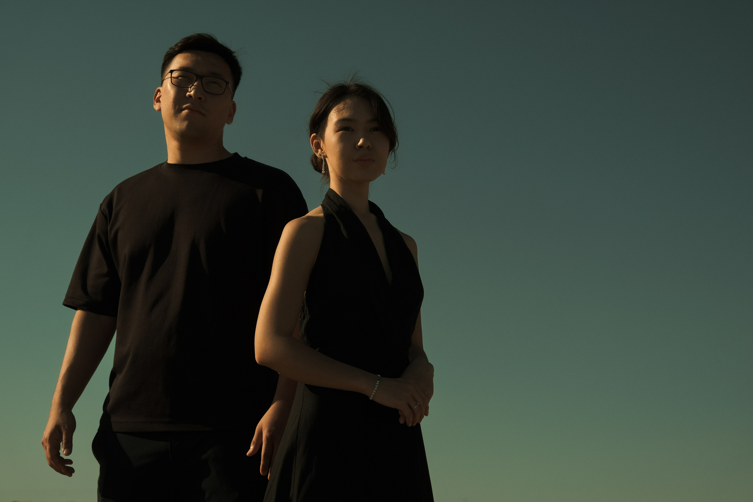 Парная фотосессия на Капчагае города Алматы 