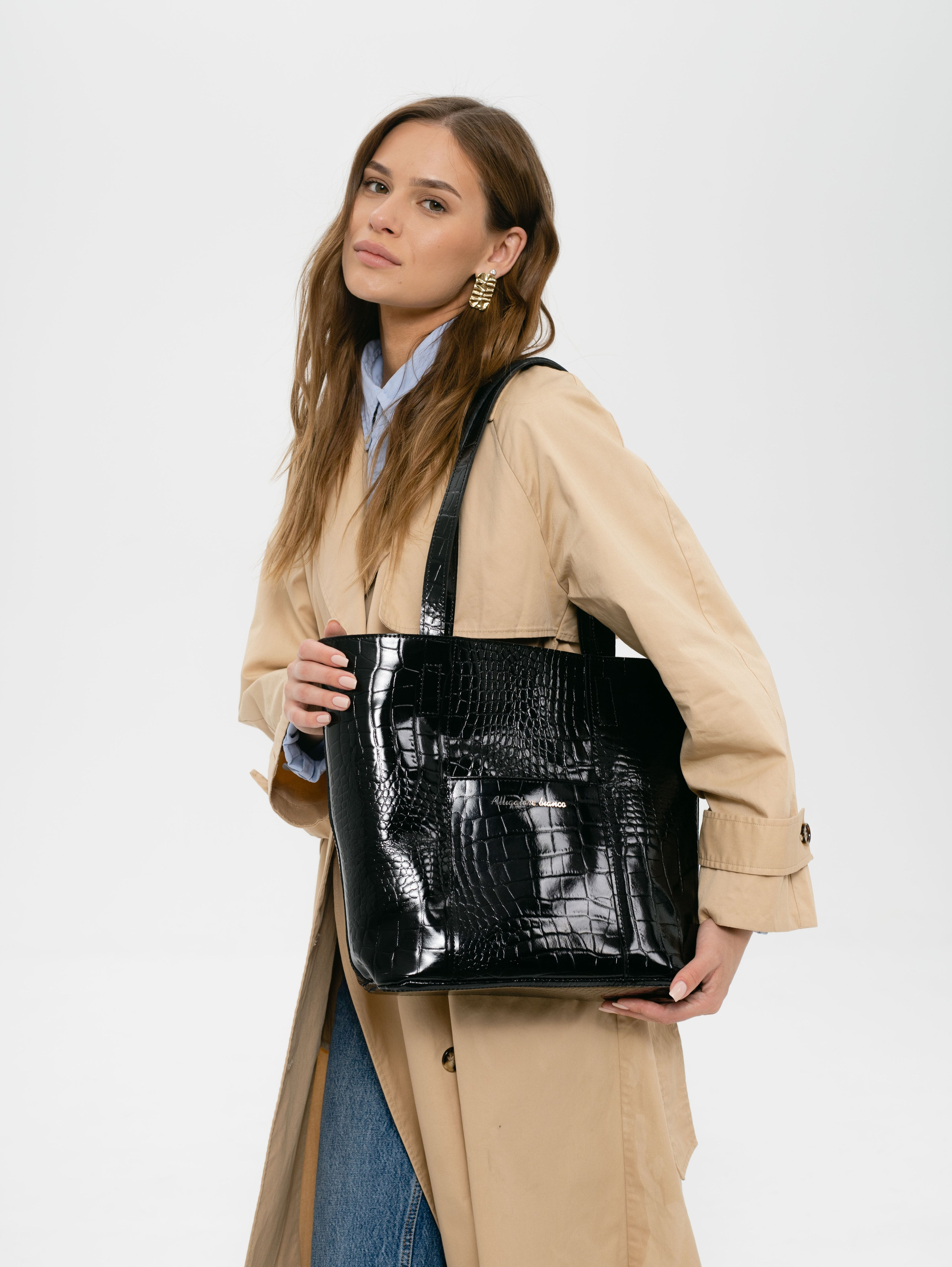 Модель 4Ш. Бренд Alligatore Biaco — это изящные изделия из натуральной кожи