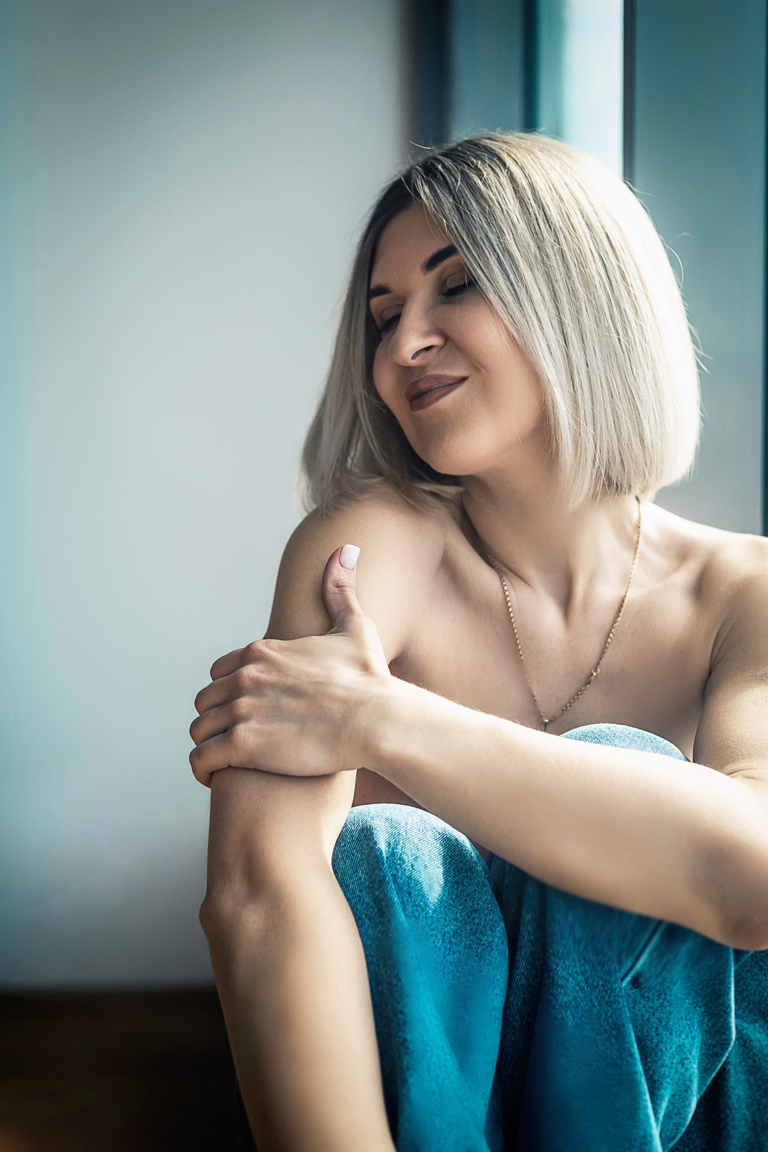 Джинс и кожа. Вера Соколова фотограф Воронеж