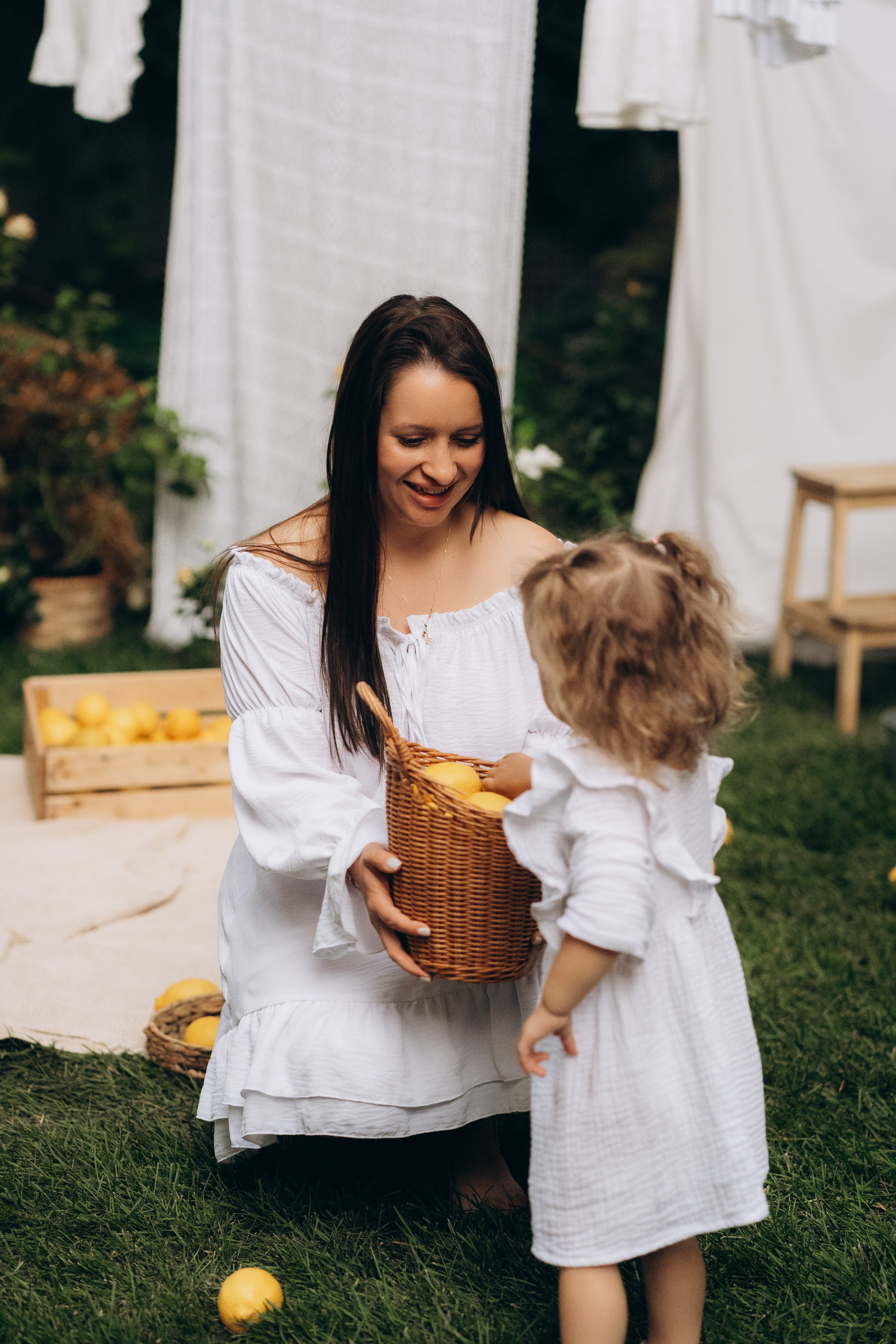 Семейная фотосессия в студии в Москве, семейный фотограф Анна Полушина. Свадебный фотограф в Москве Анна Полушина