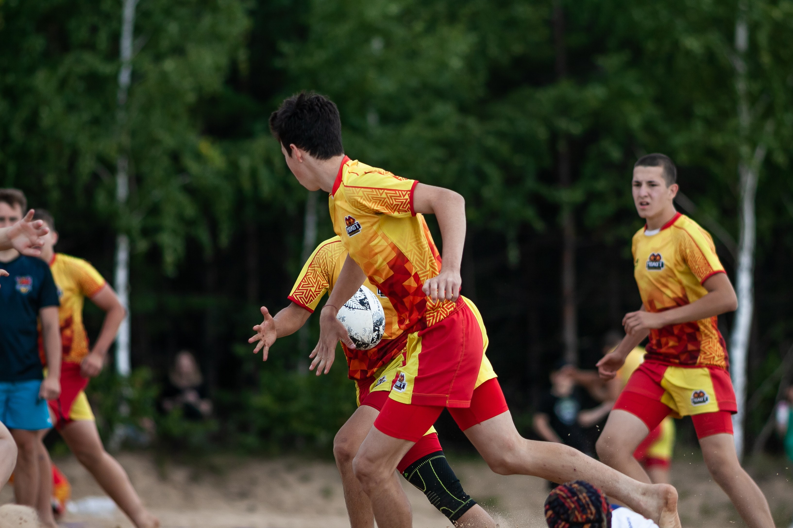 «Кубок «Молота» по пляжному Регби. Фотография