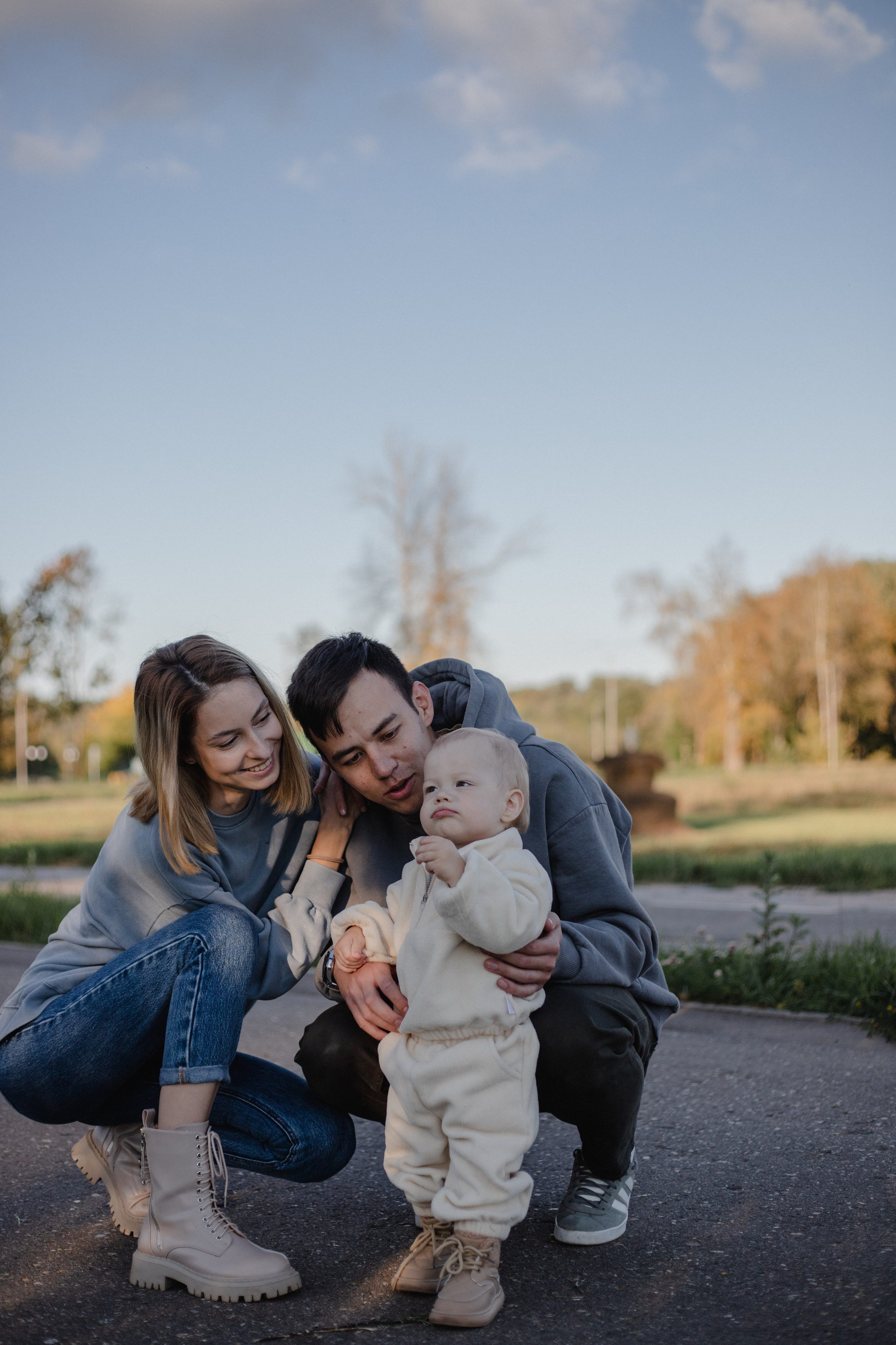 Семейная прогулка в парке