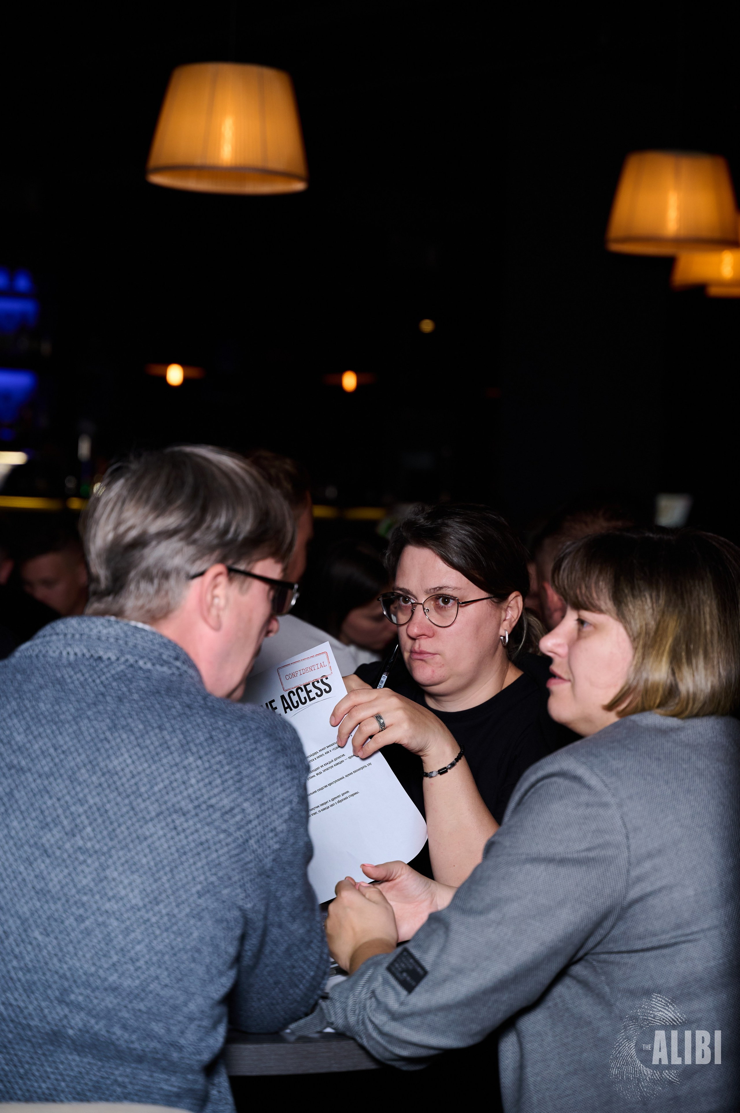 Квиз ALIBI. Фотограф Универсал в Новосибирске