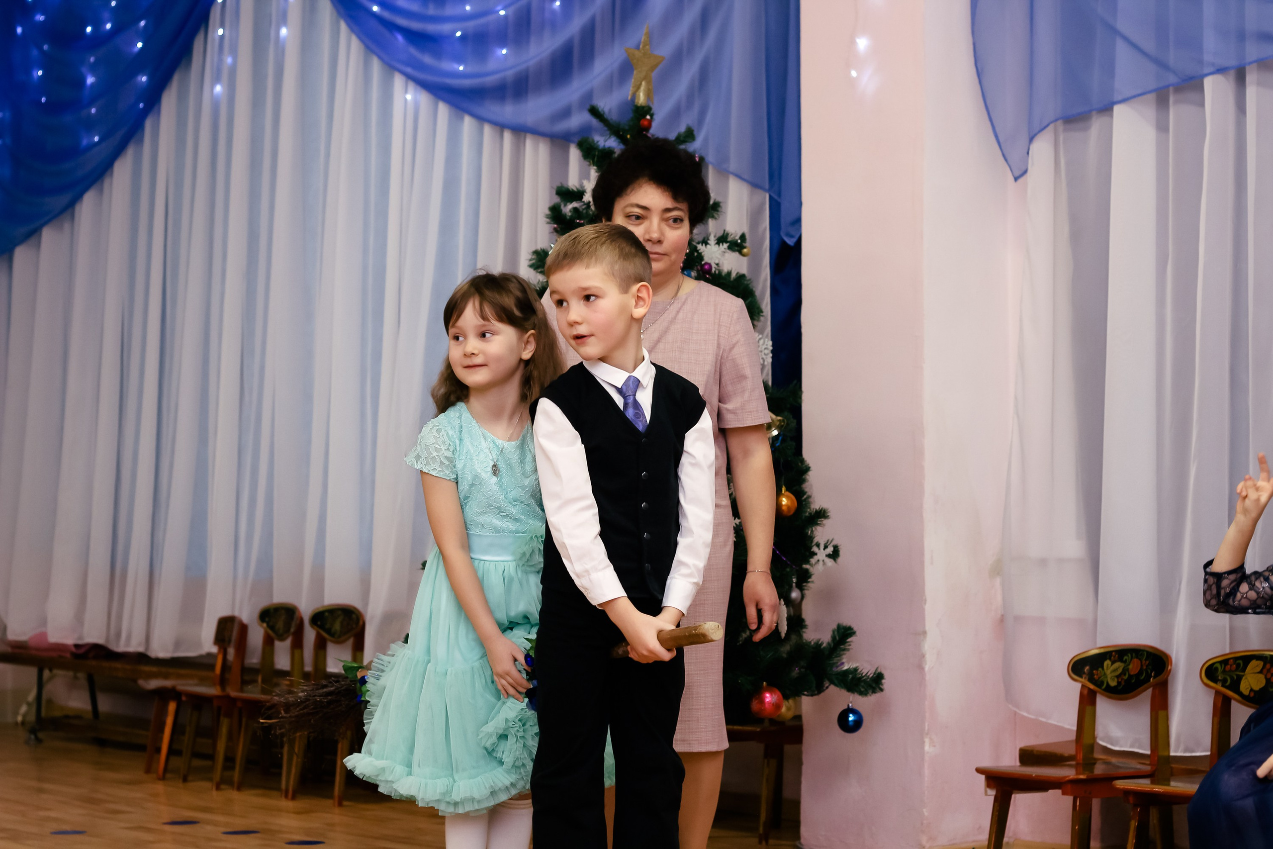 Новогодний утренник. Фотограф Великий Новгород Татьяна Чиглинцева