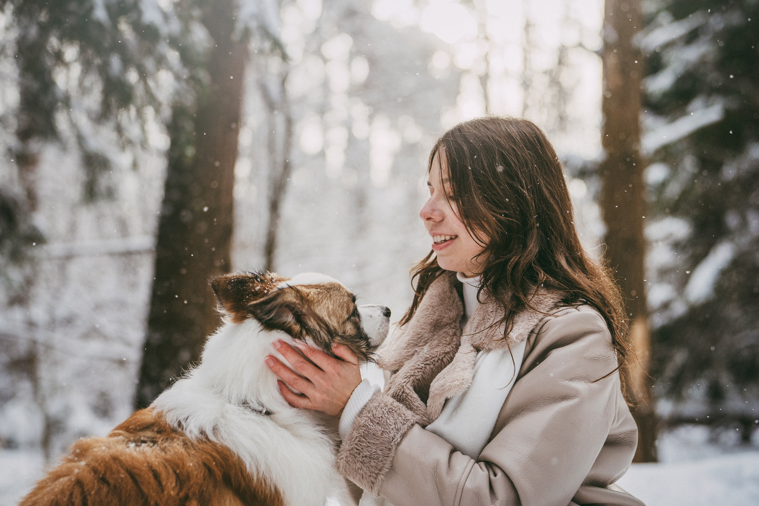 Катя, Анатолий и Елай. Фотограф анималист в Москве и Санкт-Петербурге Свиридова Анна