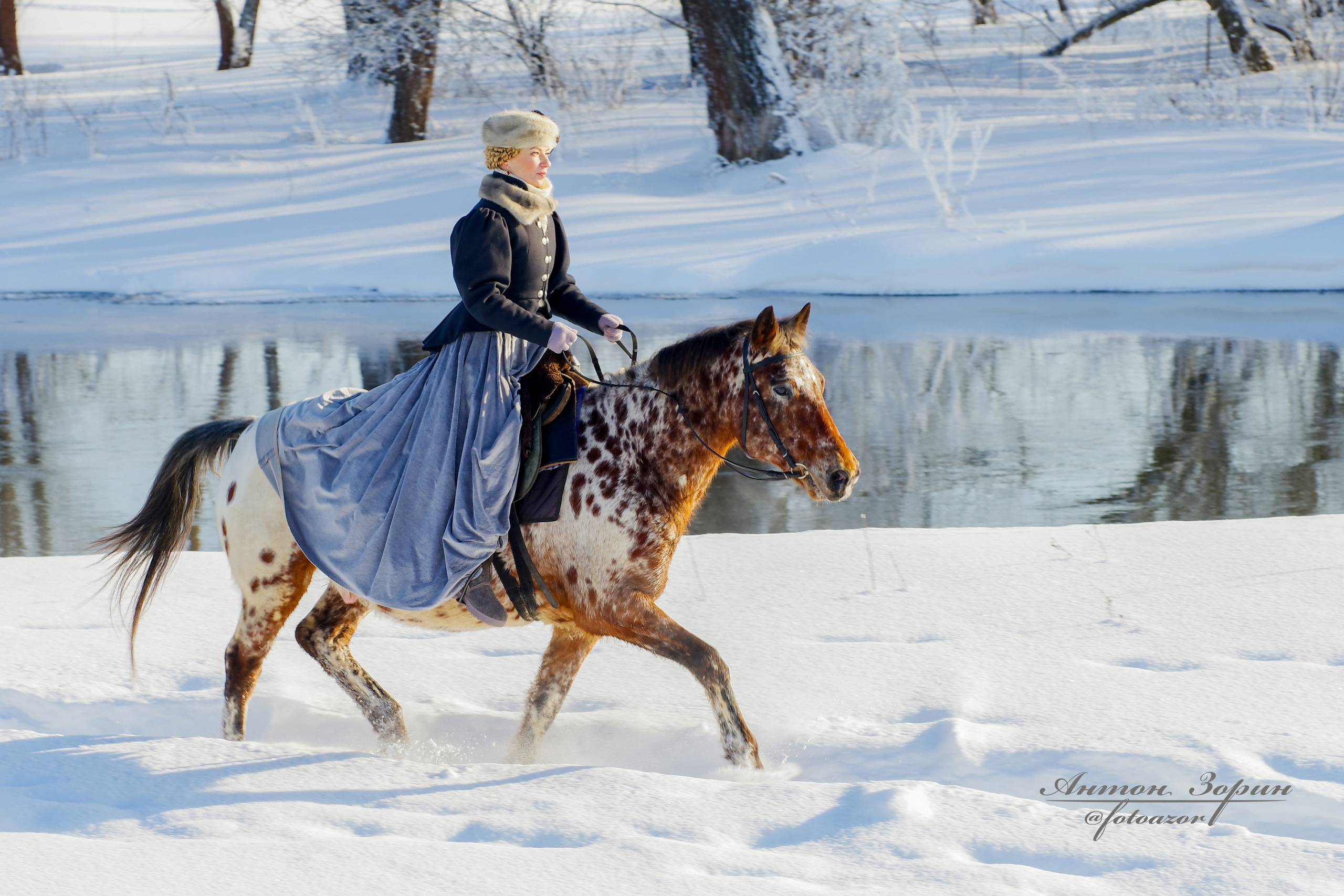 Конная охота. Семейный и детский фотограф Антон Зорин