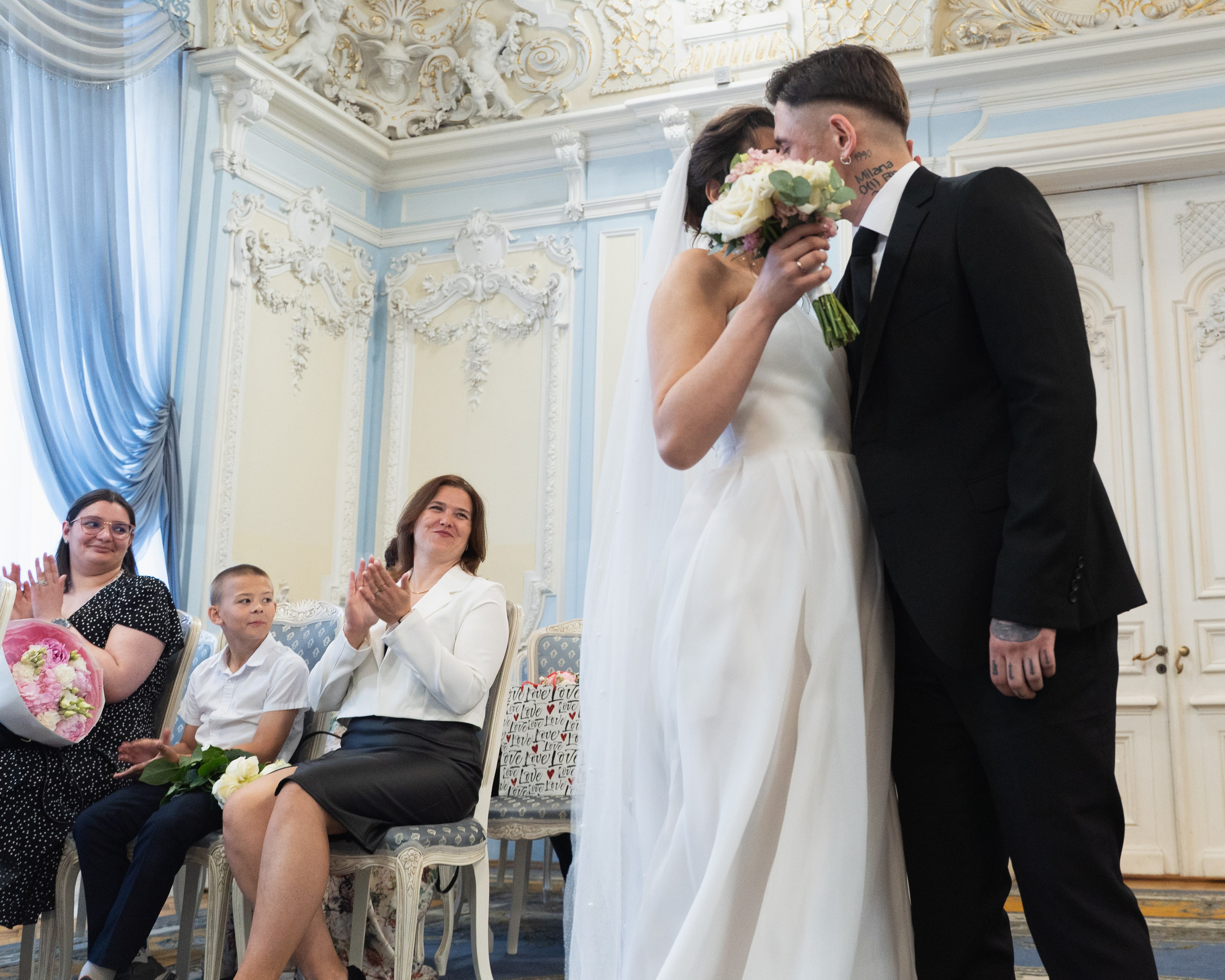 Сергей и Ани во Дворце бракосочетания № 2. Professional photoartist in St. Petersburg (wedding, reportage, portrait, model book, love story) Alexander Shvedov