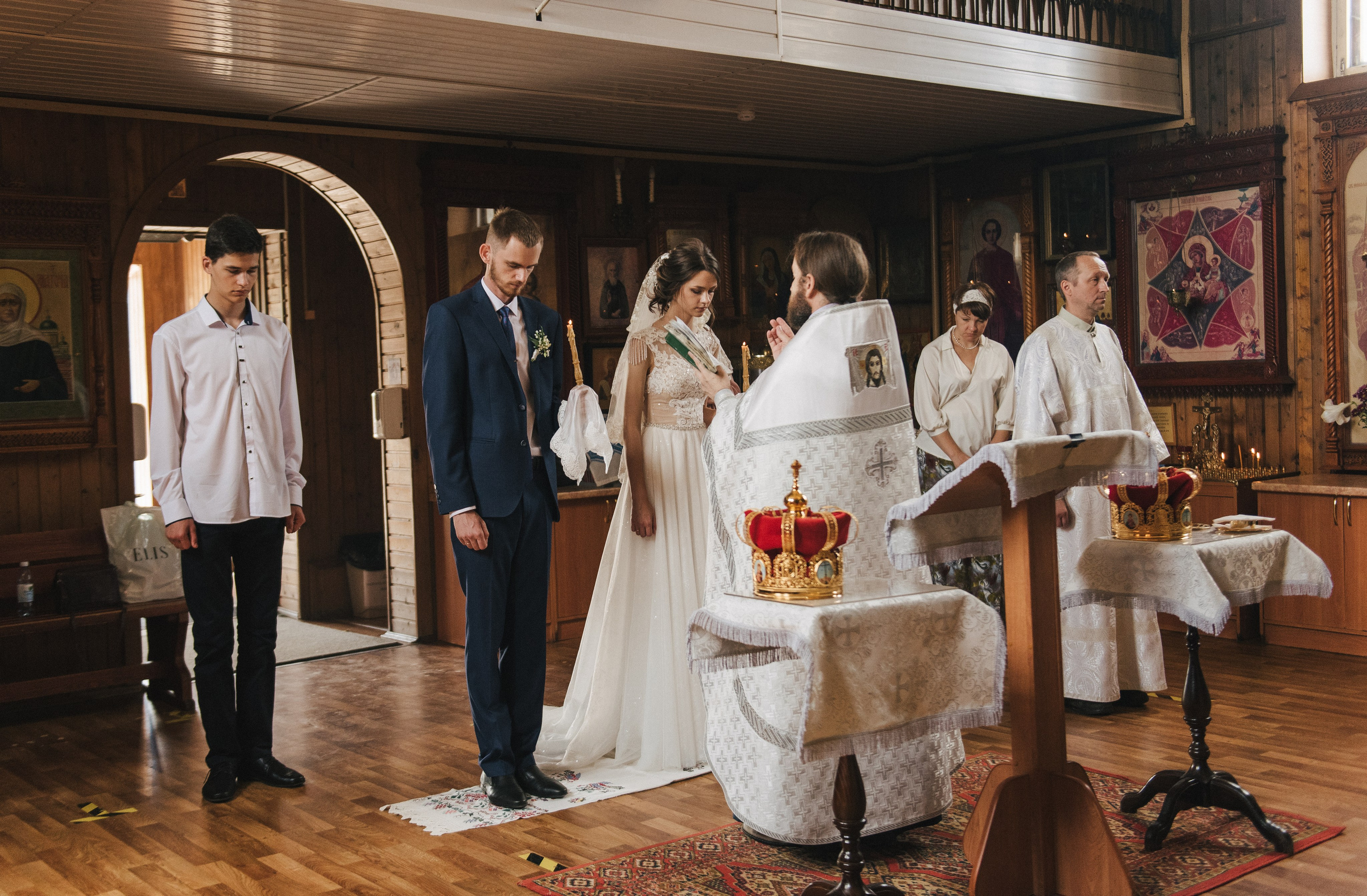 Венчание Никиты и Тони — Храм Иоанна Кронштадского. Свадебный и семейный фотограф Волгоград Москва