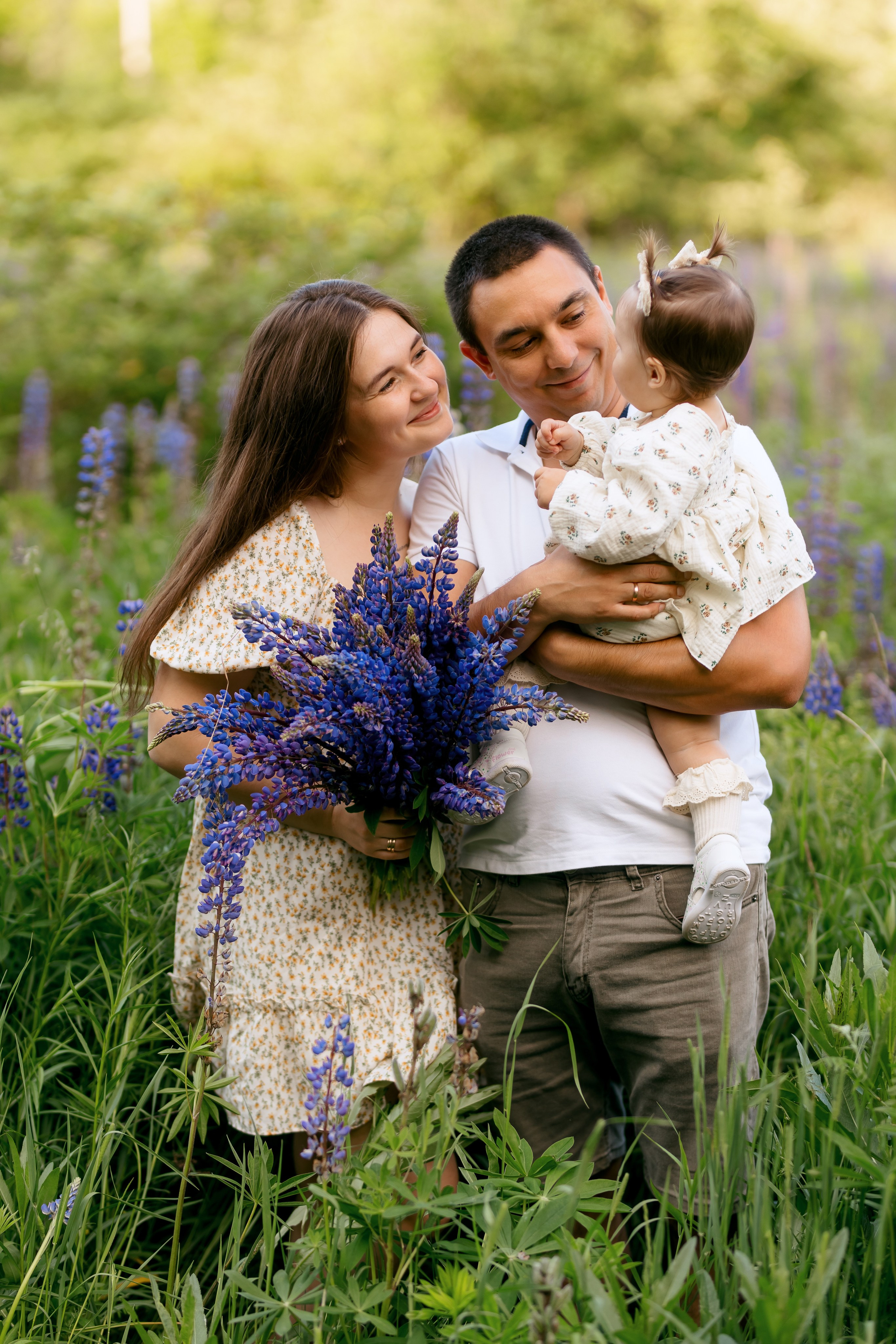 В люпинах. Свадебный и семейный фотограф в Туле и области Маша Костина