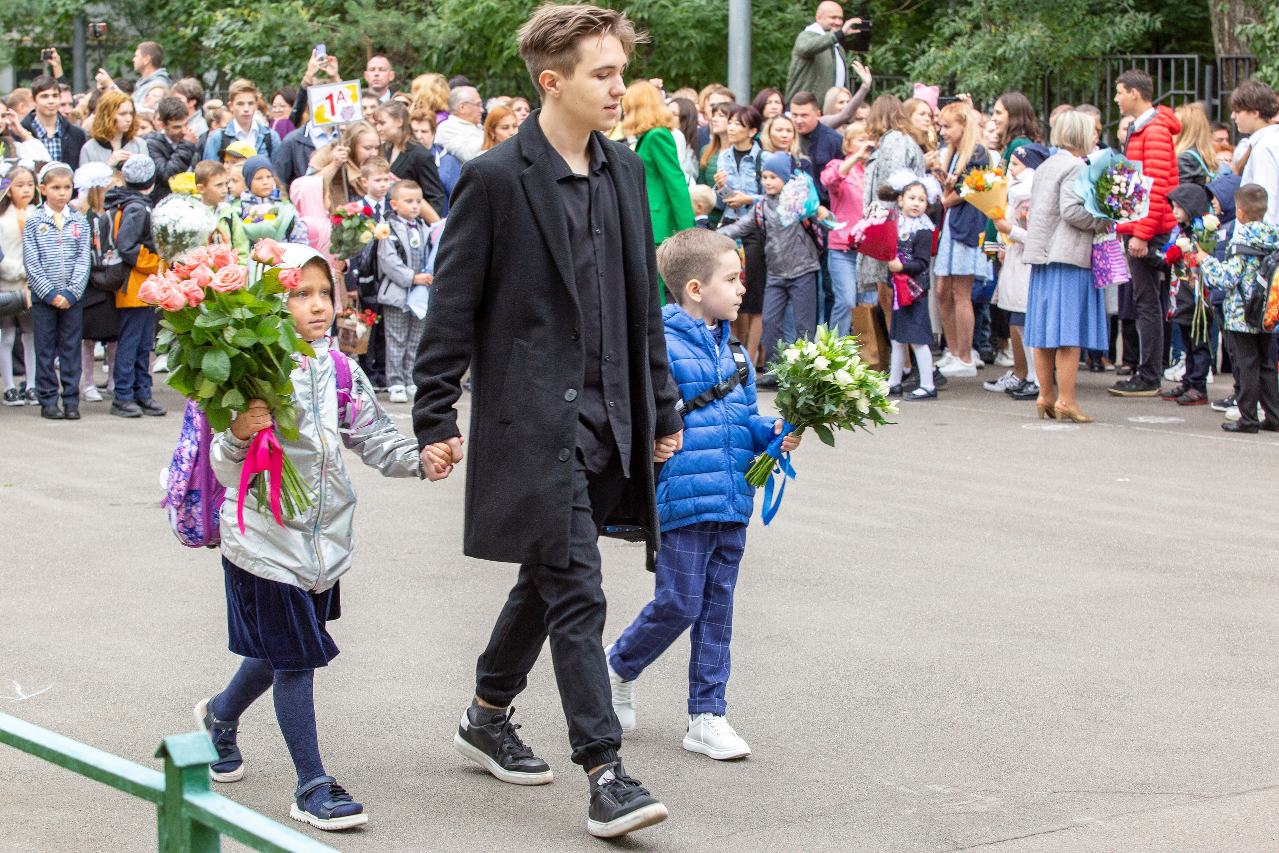 Репортаж 1 сентября 1 класс. Репортажный фотограф в Москве