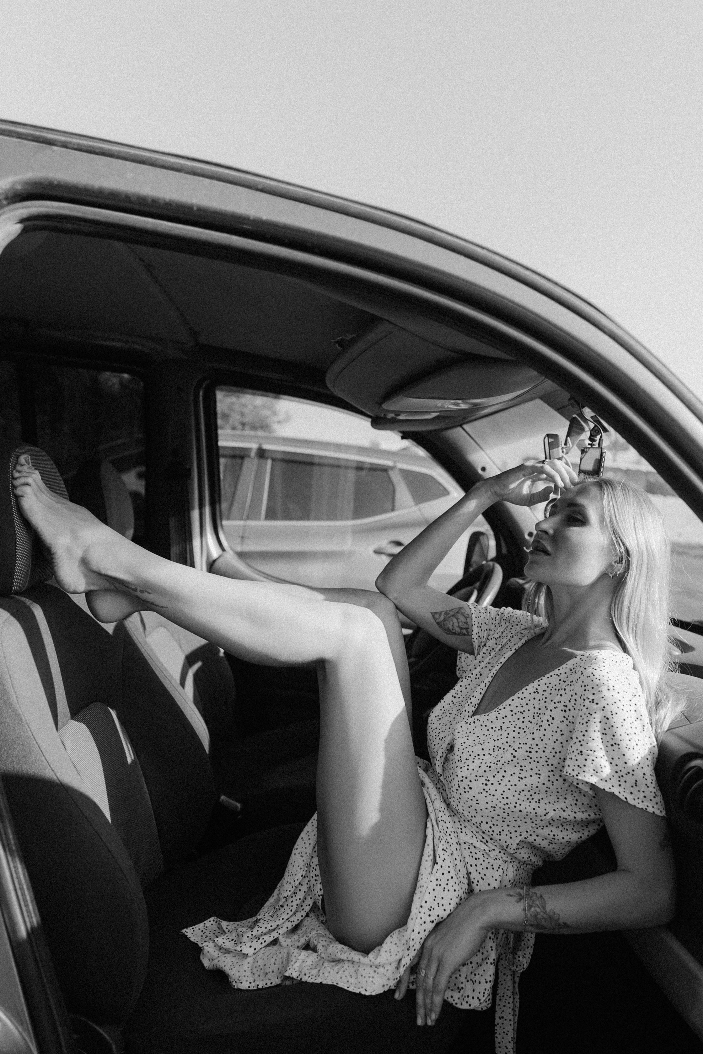 Улица & природа. Модель Москва каталожная и творческая съемка Anna Antlers