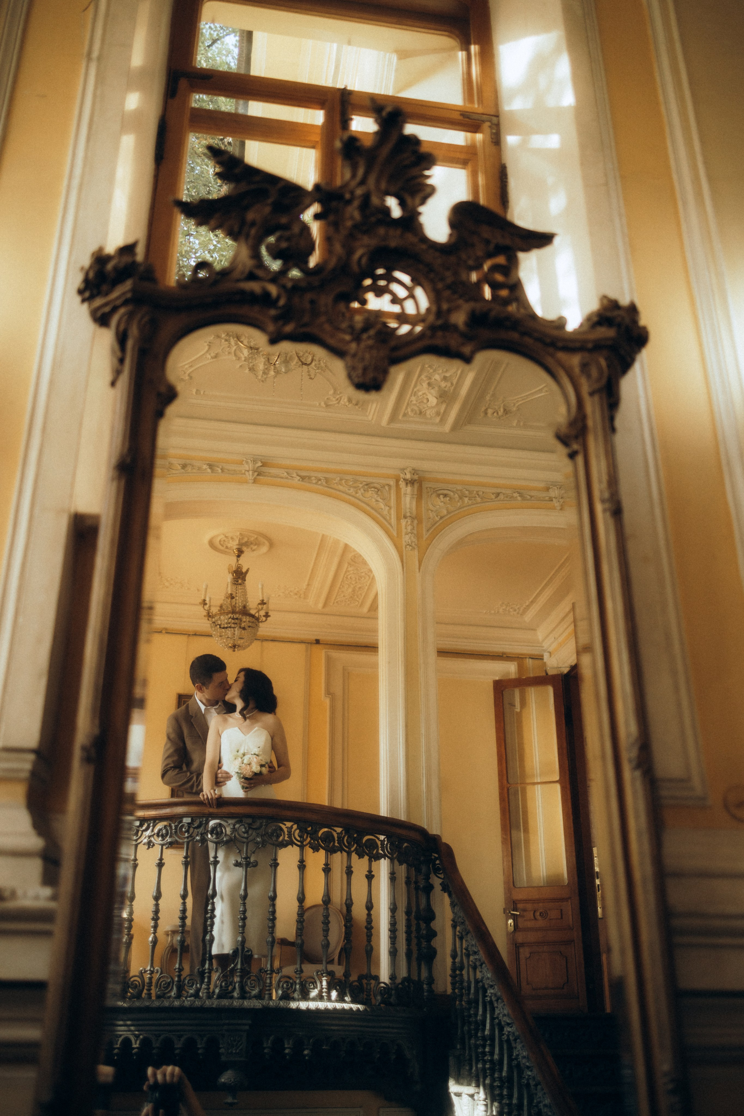 Роман и Анастасия, роспись в Библиотеке-читальне им. Пушкина. Свадебный и портретный фотограф в Москве Кристина Золотова