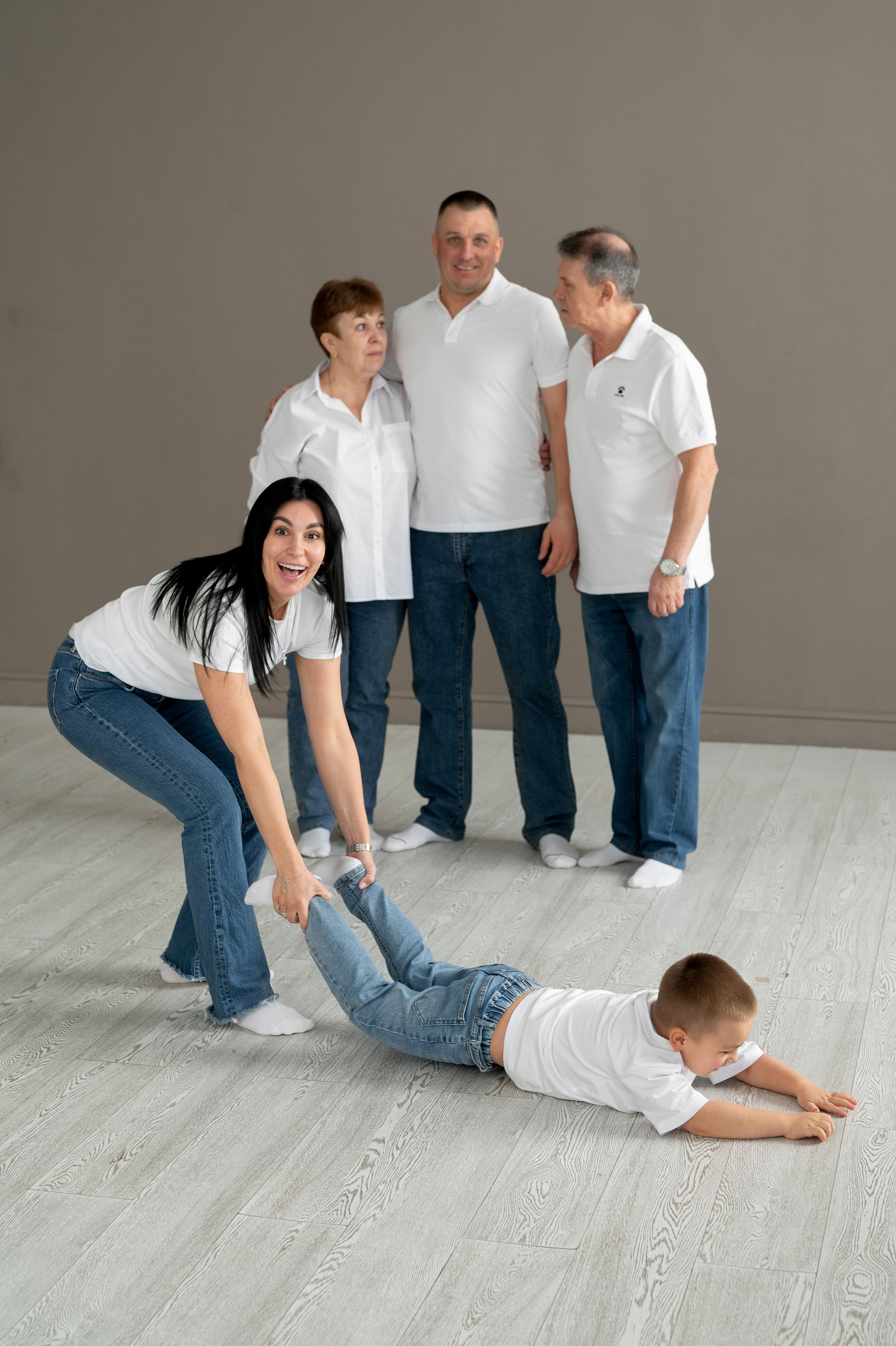 Фотосессия Большой Семьи. Фотограф Юлия Кондратьева