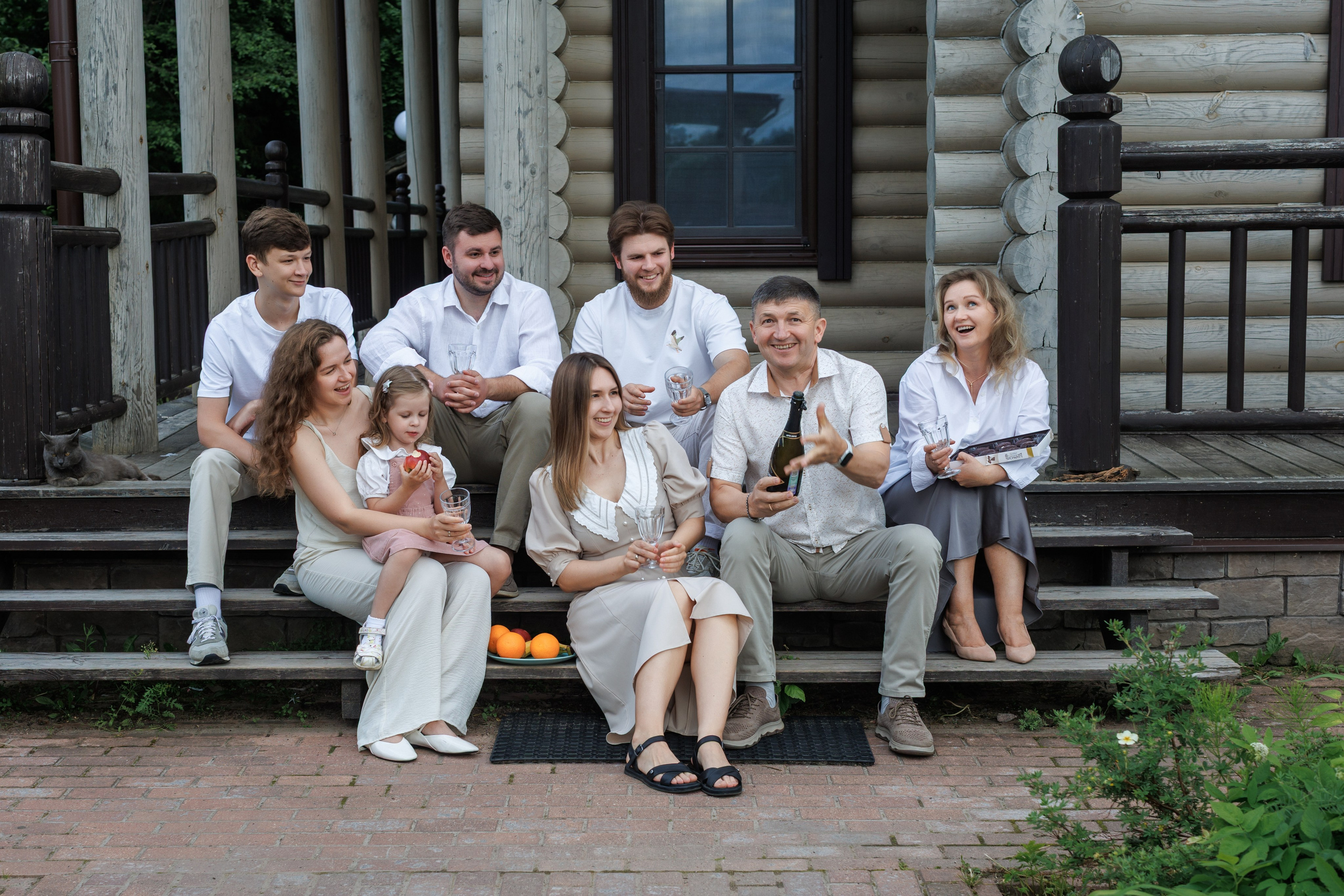 Юбилей папы. Детский и семейный фотограф Мария Киселёва. Москва