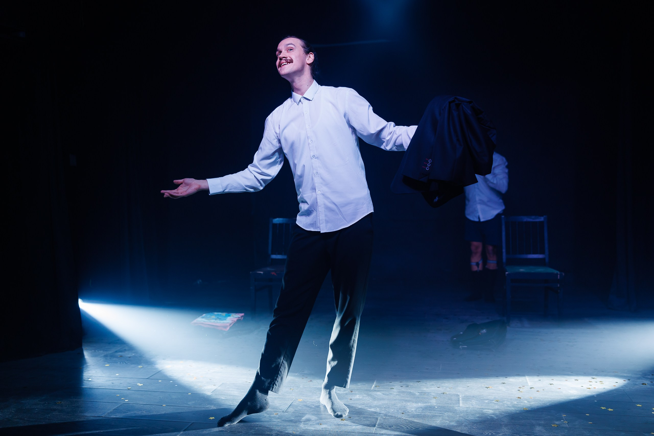 Спектакль «СТРИПТИЗ» от театра Д. Лица в СПб. Фотограф в Санкт-Петербурге — Сергей Петров